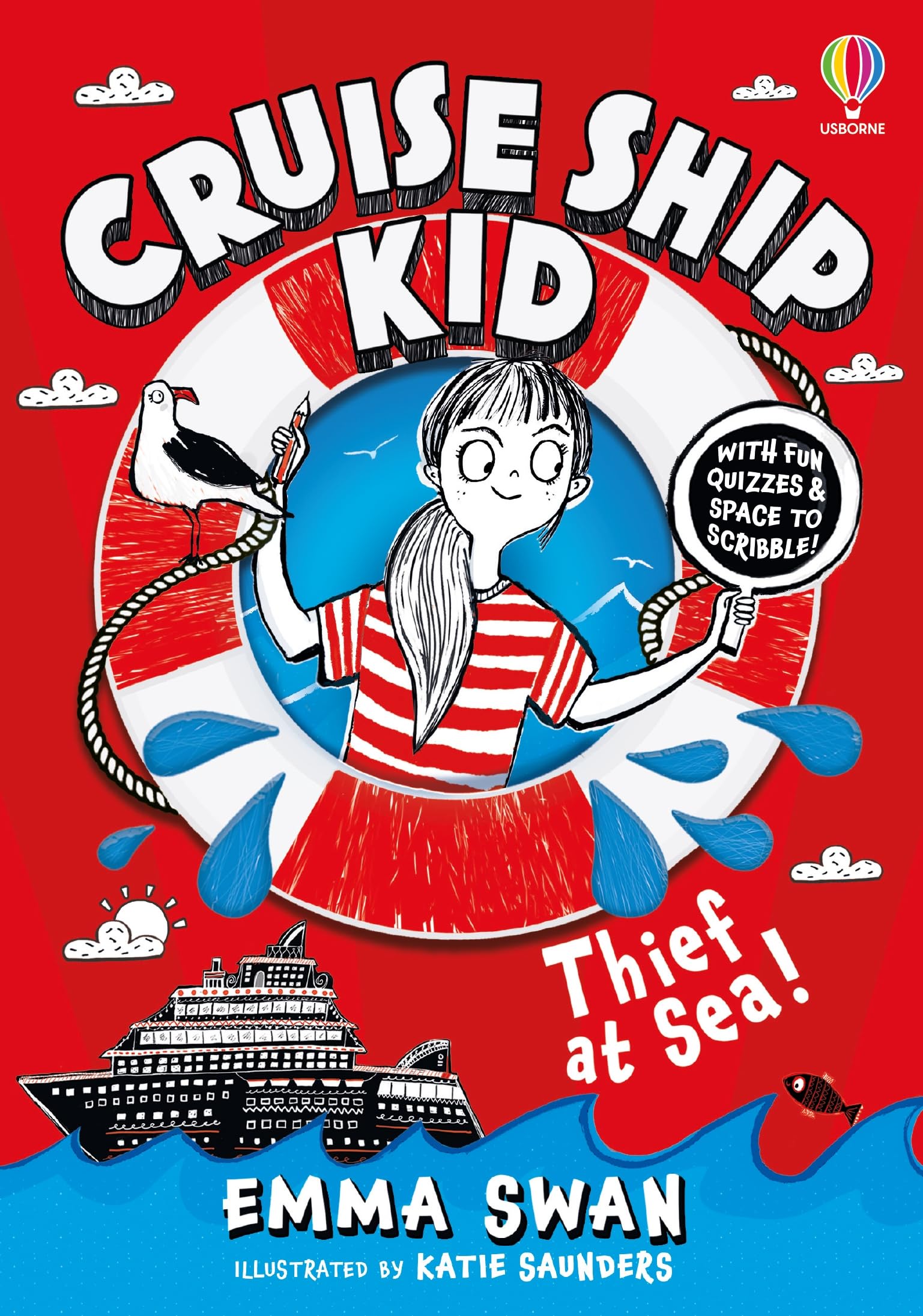 Usborne Cruise Ship Kid: Thief At Sea! - Friendship & Mystery Adventure for Ages 7-12 1