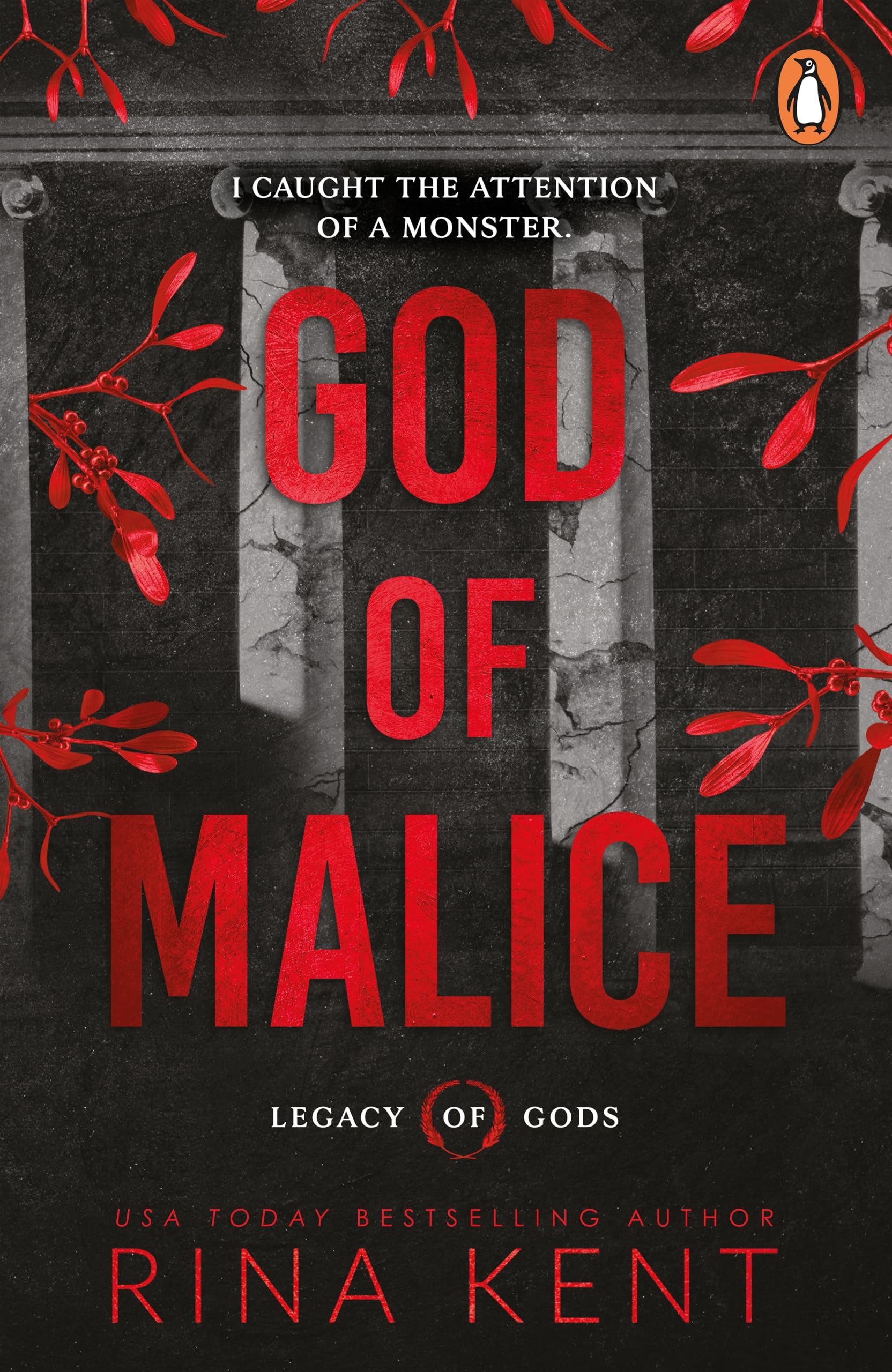 Rina Kent - God of Malice (Book 1, Legacy of Gods) | Paperback