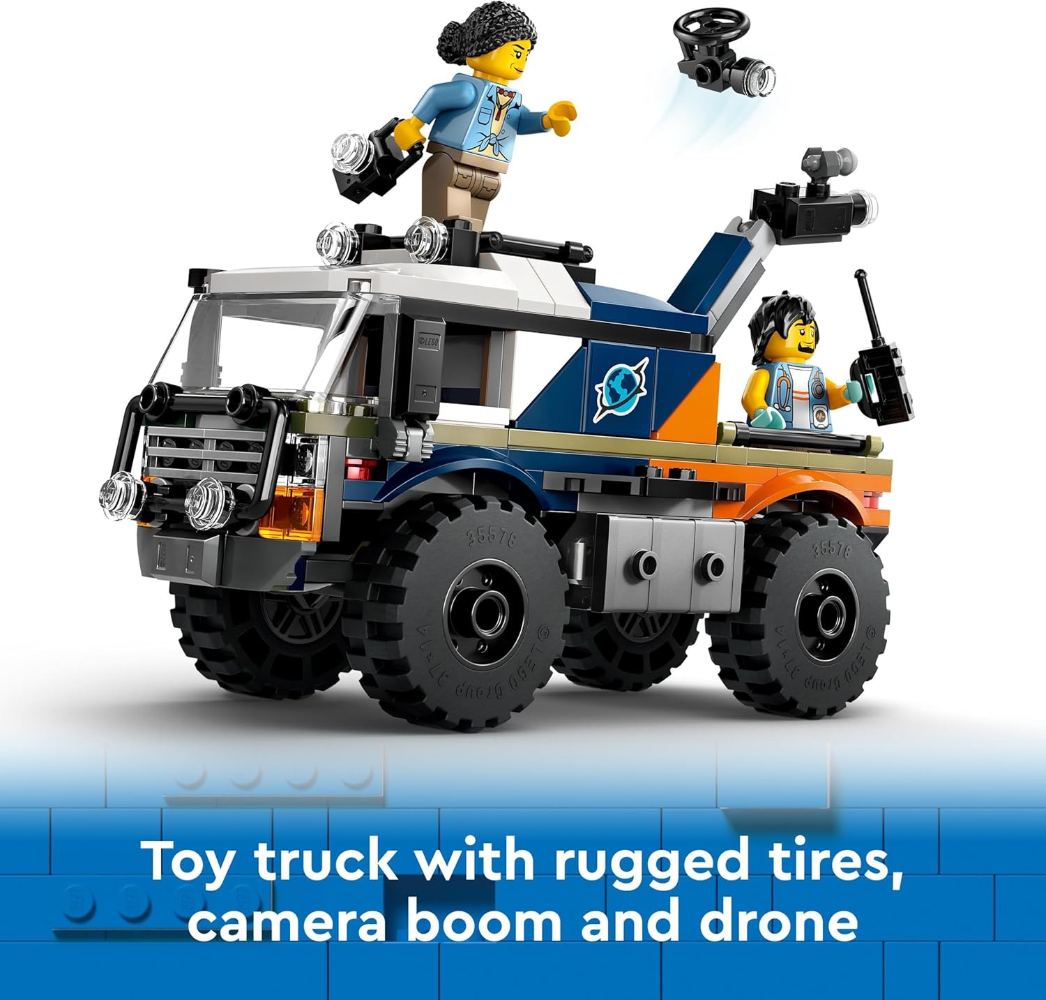 LEGO City Jungle Explorer Off-Road Truck Building Set - 314-Piece Playset for Ages 6+ 4