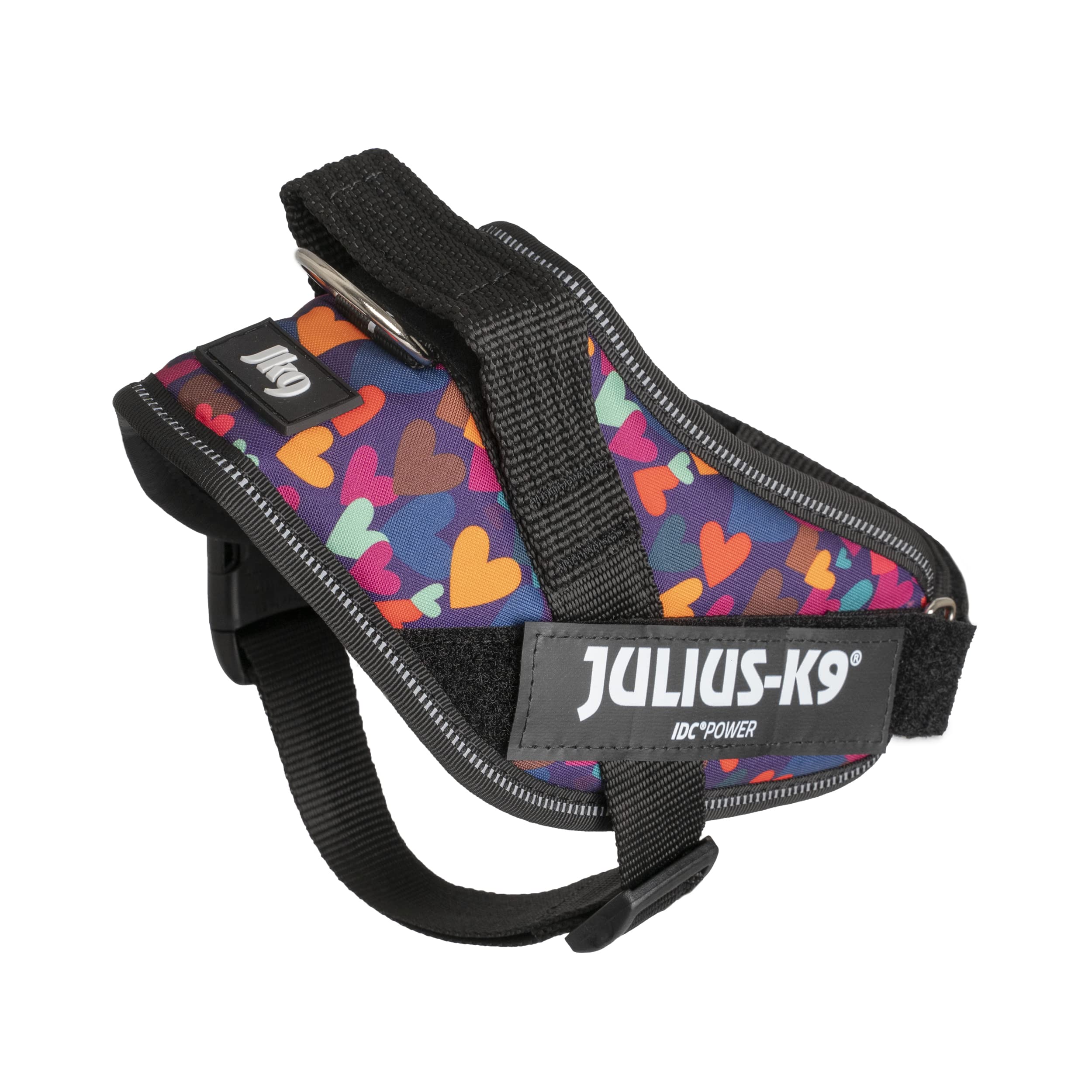 Julius-K9 IDC Powerharness - Vest Harness for Dogs | Size S/Mini | Mixed Heart Limited Edition 4