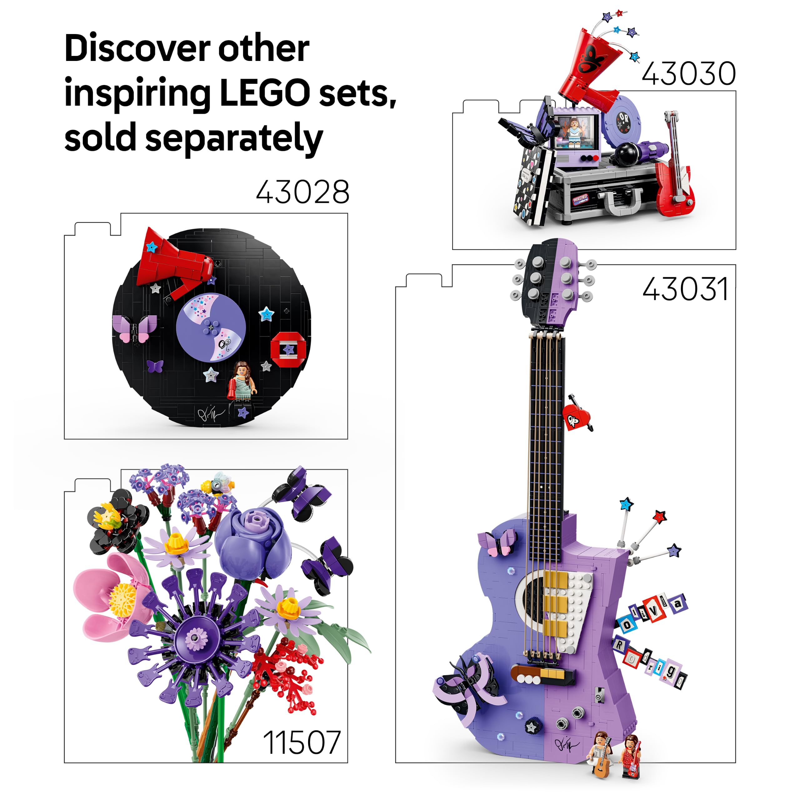 LEGO Olivia Rodrigo's Concert Moon Building Set - Ages 14+ | 670 Pieces | Multicolor 9