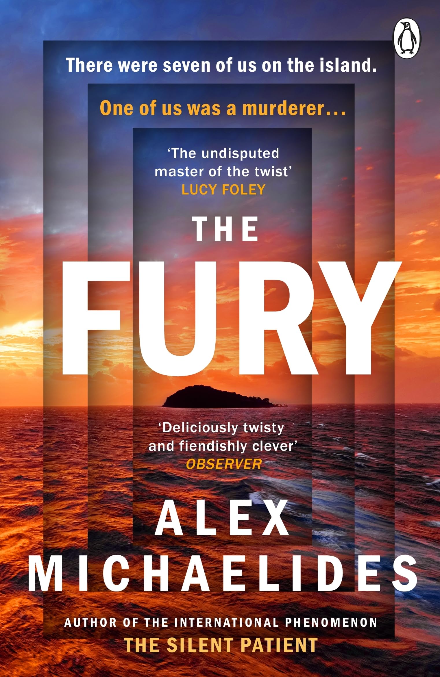 The Fury by Alex Michaelides - Psychological Thriller Paperback | 384 Pages | 268g 1
