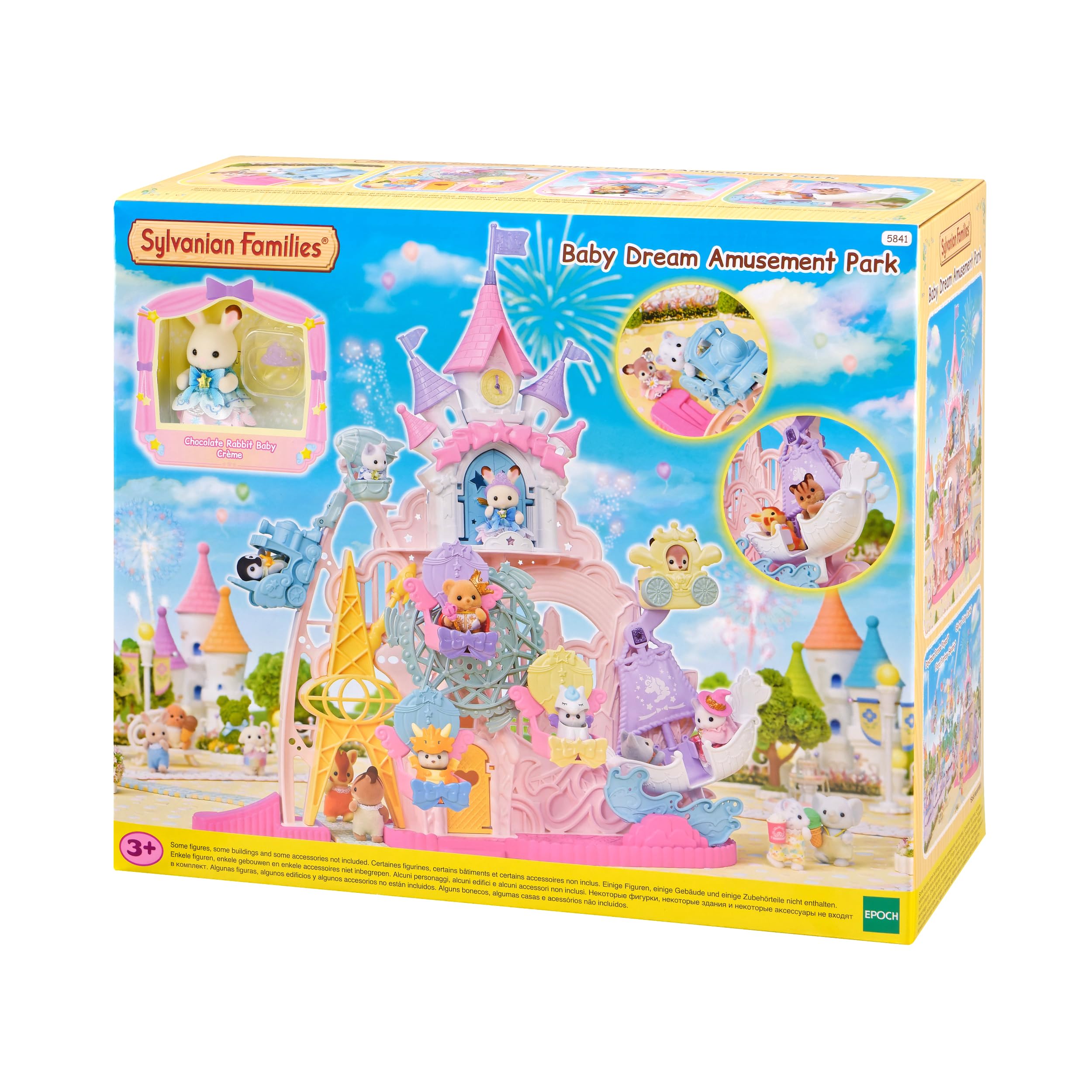 EPOCH Sylvanian Families Baby Dream Amusement Park Playset | Ages 3+ | Model 5841 1