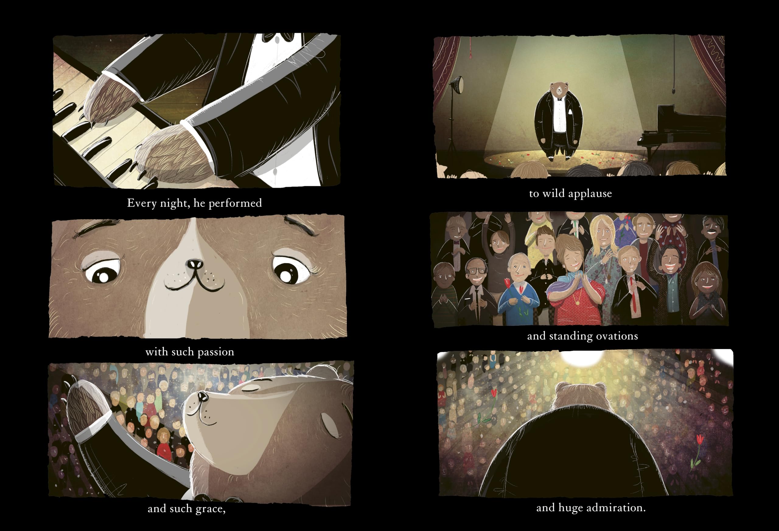 HarperCollins The Bear and the Piano by David Litchfield | Paperback | Ages 2-5 5
