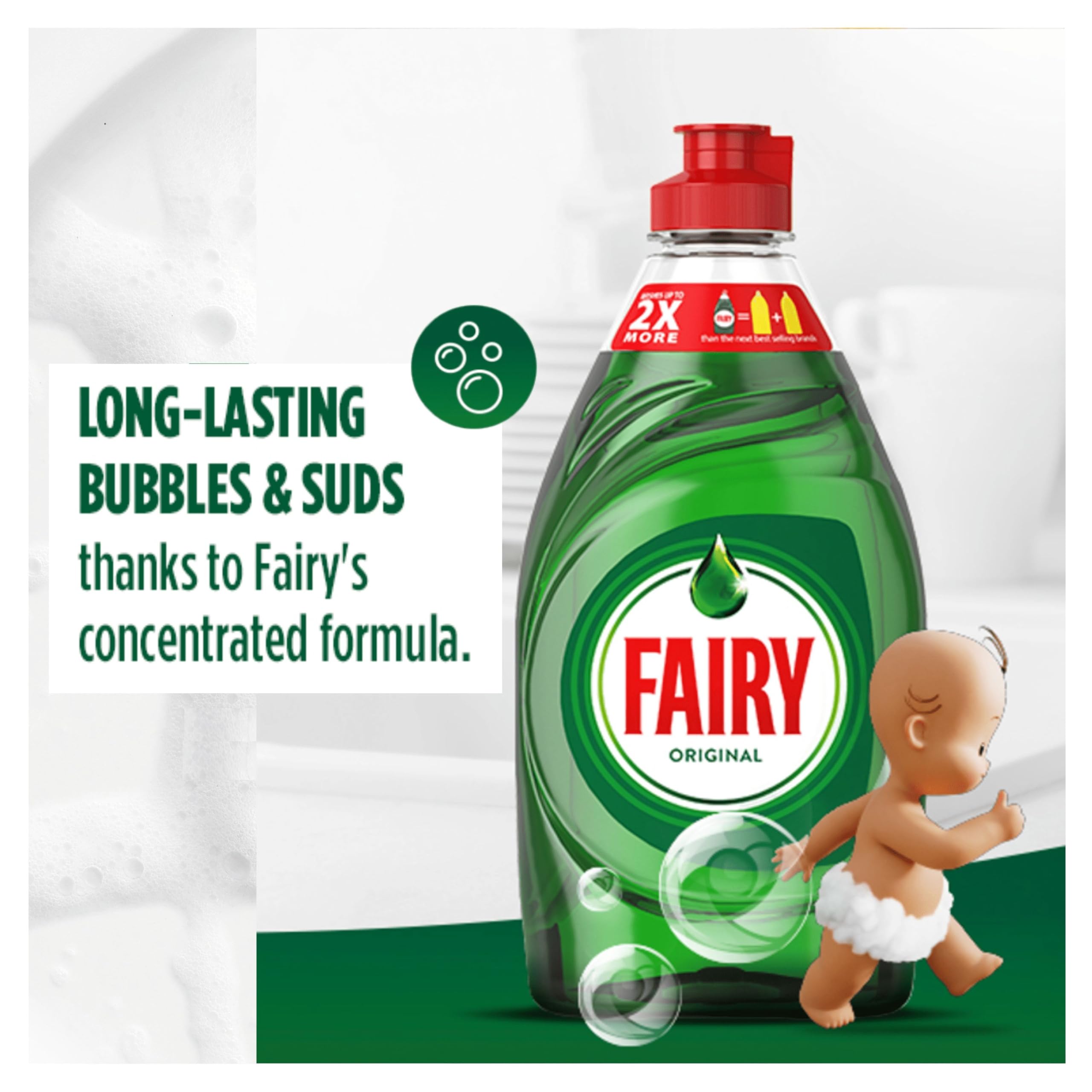 Fairy - Original Washing Up Liquid with LiftAction 1450ML 13