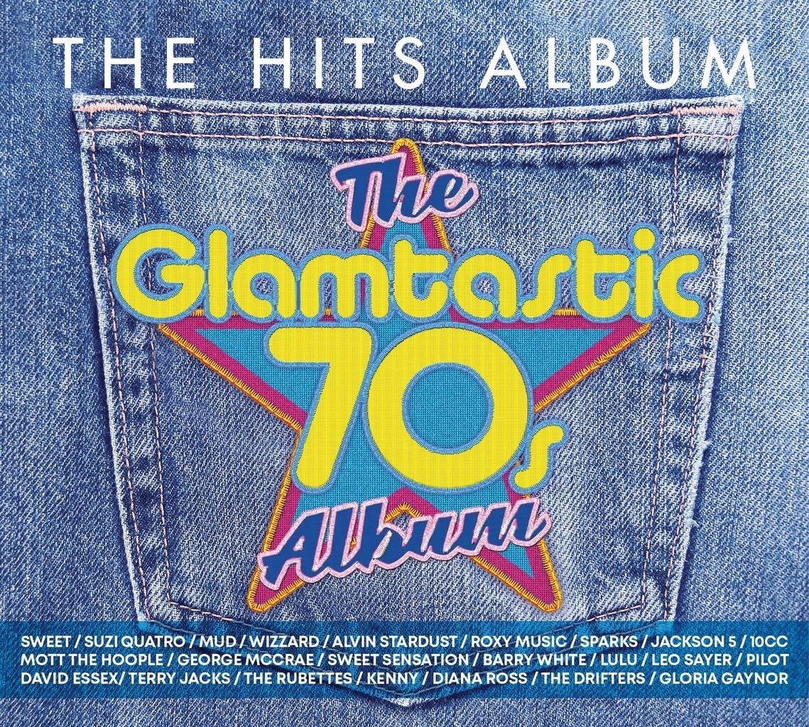 Various Artists - The Hits Album: Glamtastic 70s [3CD Box Set]