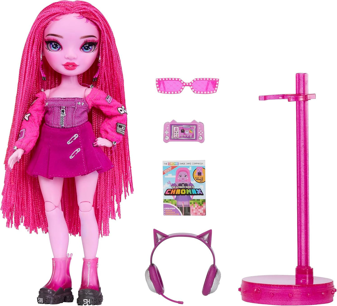 Rainbow High Shadow High Series 3 Pinkie James Pink Fashion Doll (592839EUC)