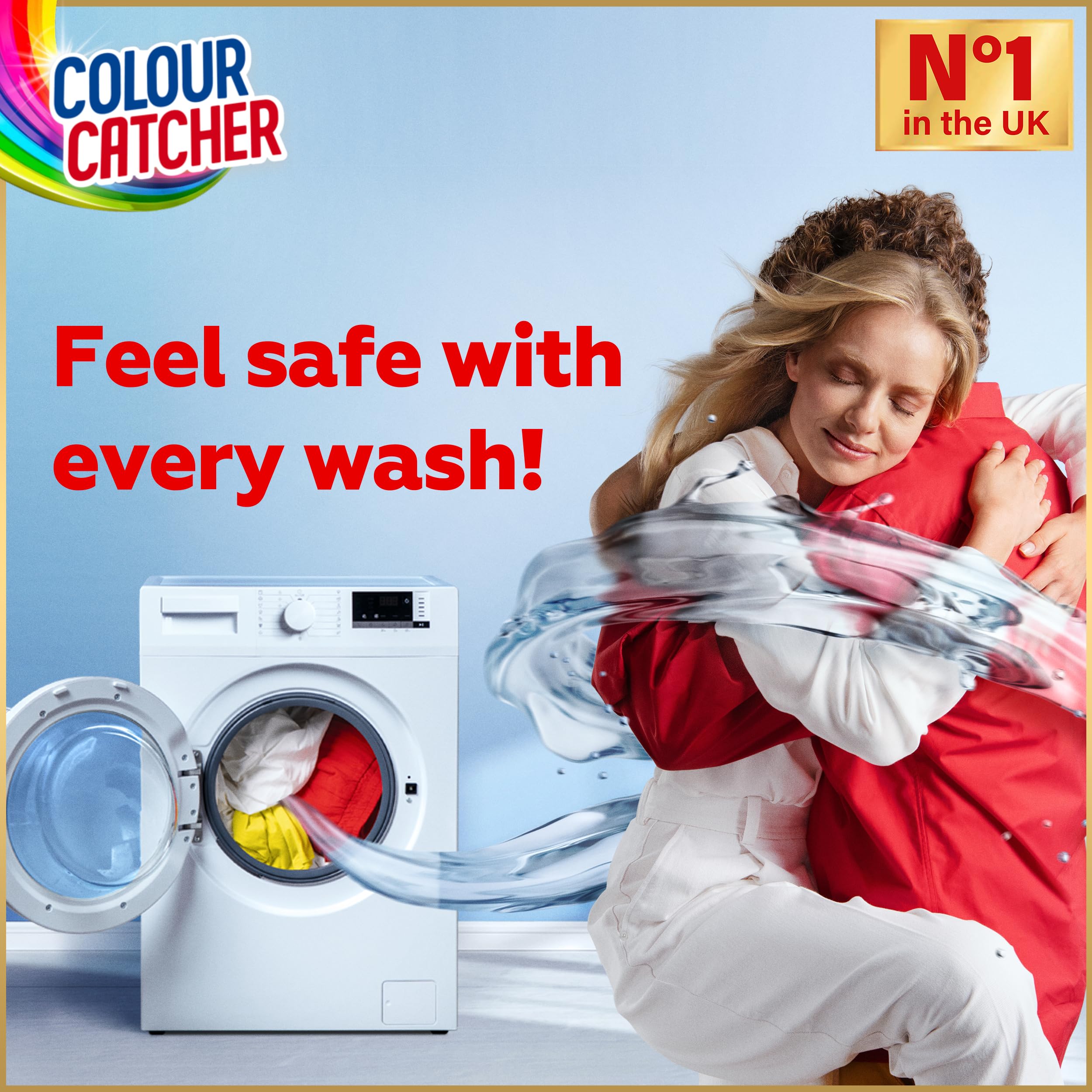 Colour Catcher Colour Protection Sheets - 176 Sheets | Protects Colours | Saves Time