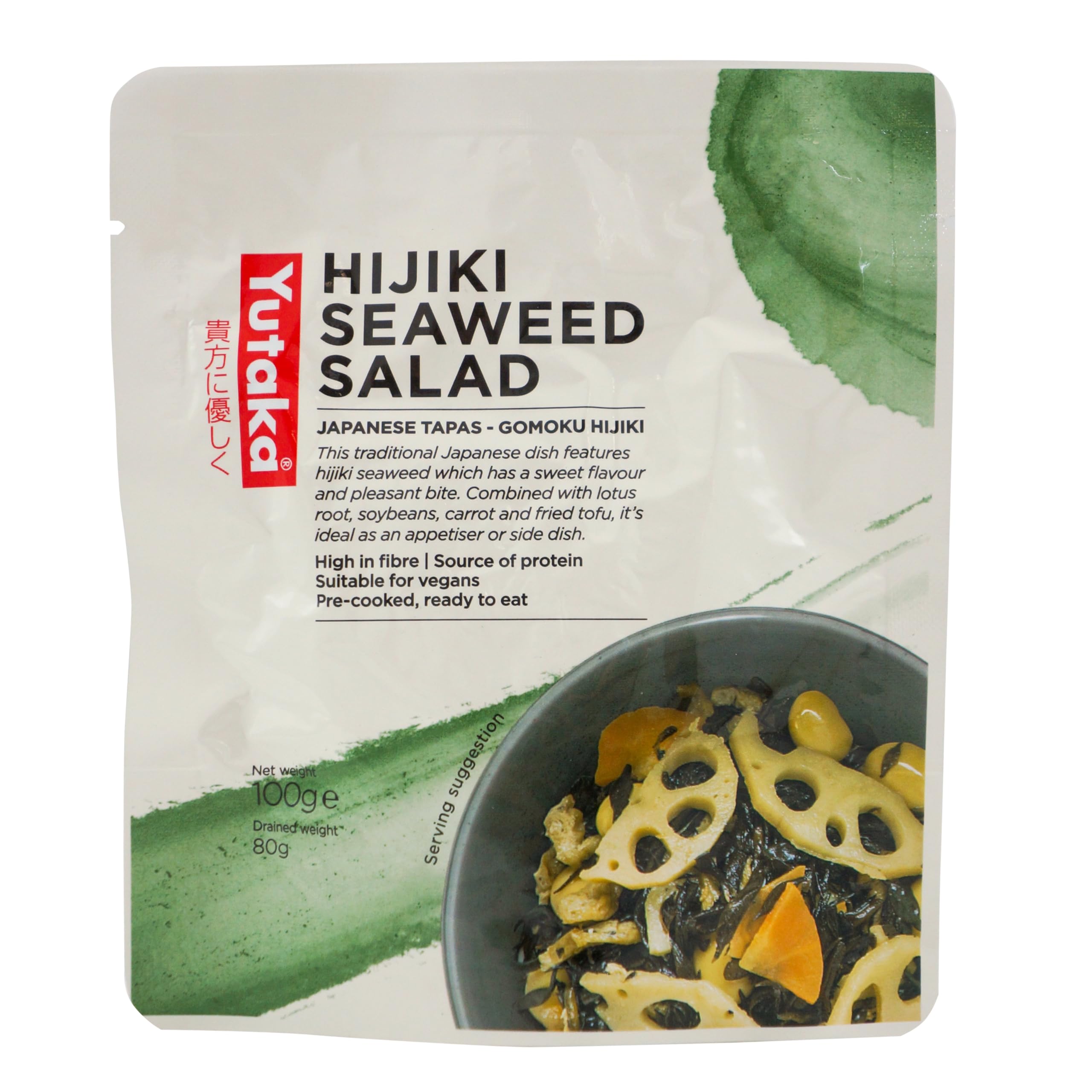 Yutaka Hijiki Seaweed Salad - Authentic Japanese Flavor | Ready-to-Eat | 100g