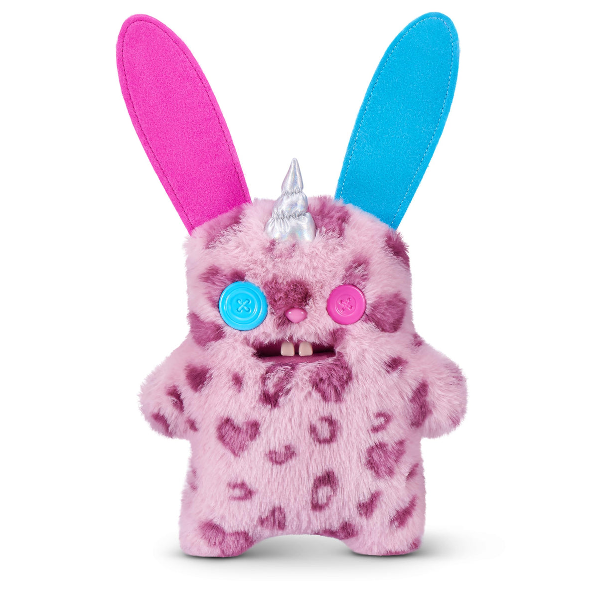 Fuggler Rabid Rabbit Soft Doll - 9 Inch Collectible Plush Toy with Human-Like Teeth