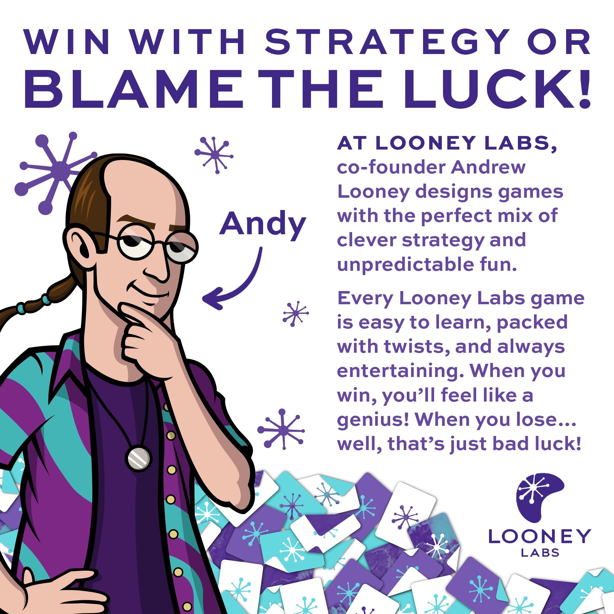 Looney Labs Chemistry Fluxx Board Game - Ages 8+, 2-6 Players, 5-30 Min Playtime 7