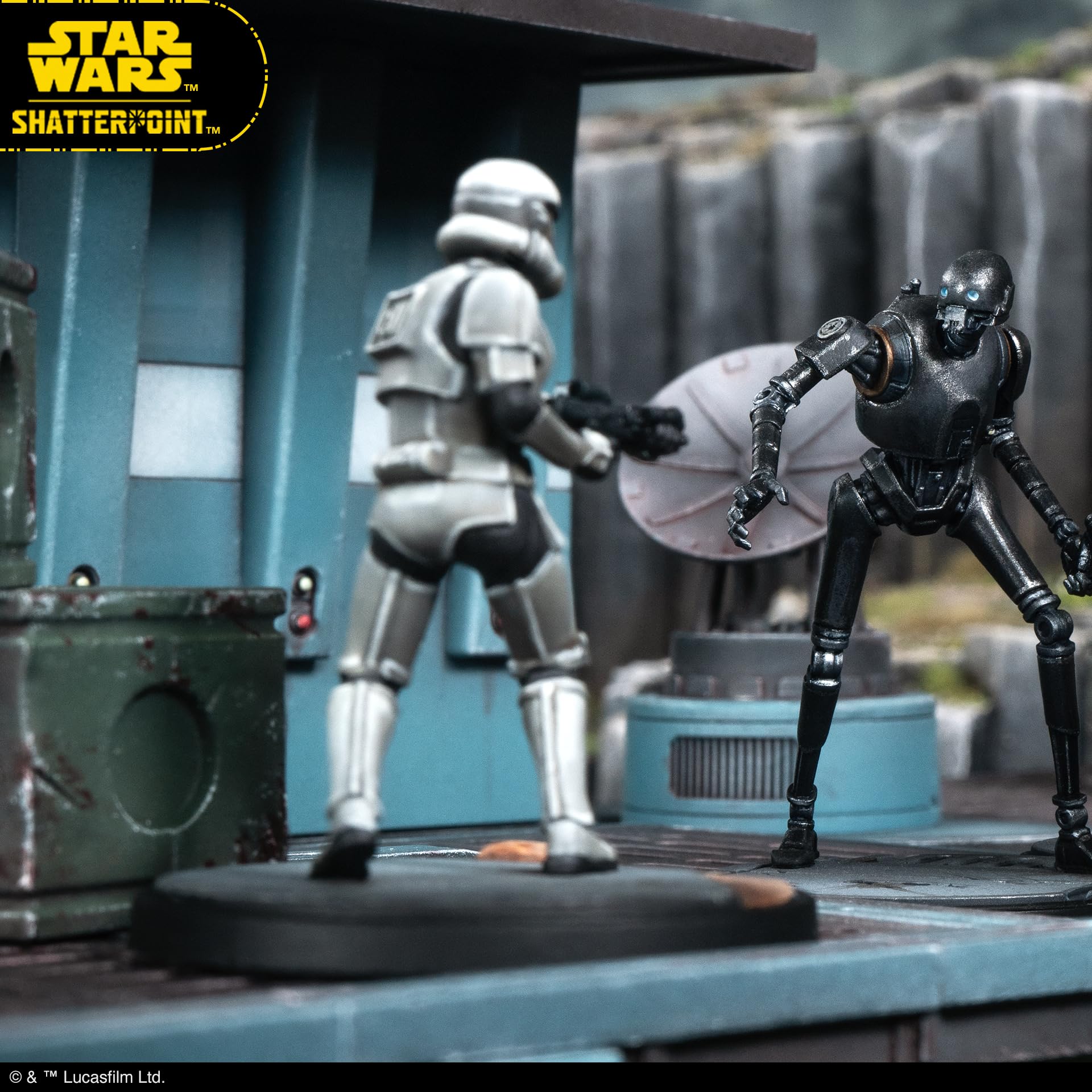 Atomic Mass Games Star Wars Shatterpoint: All The Way Squad Pack Miniature Game | Multicolor 6