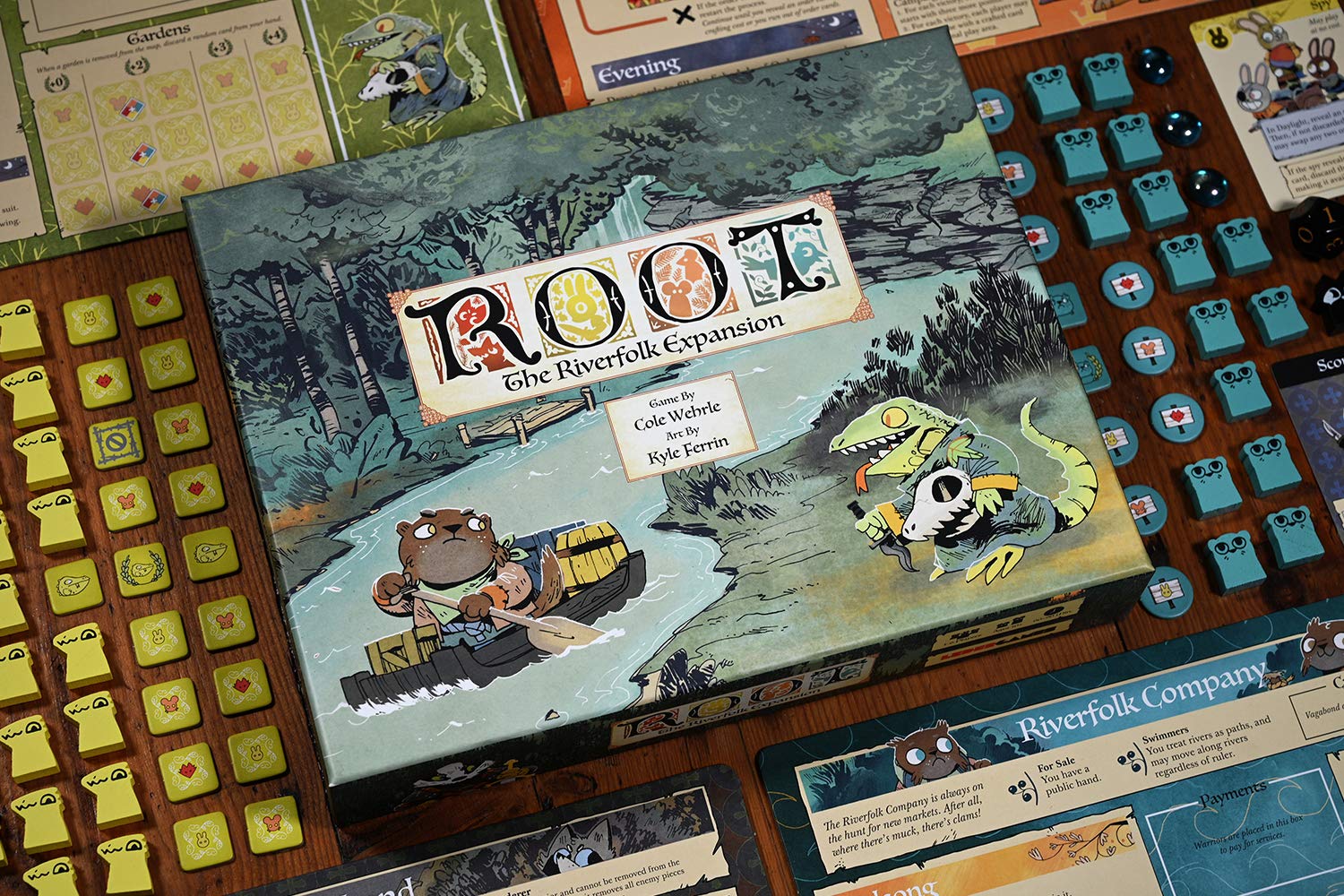 Leder Games Root: Riverfolk Expansion Board Game 3