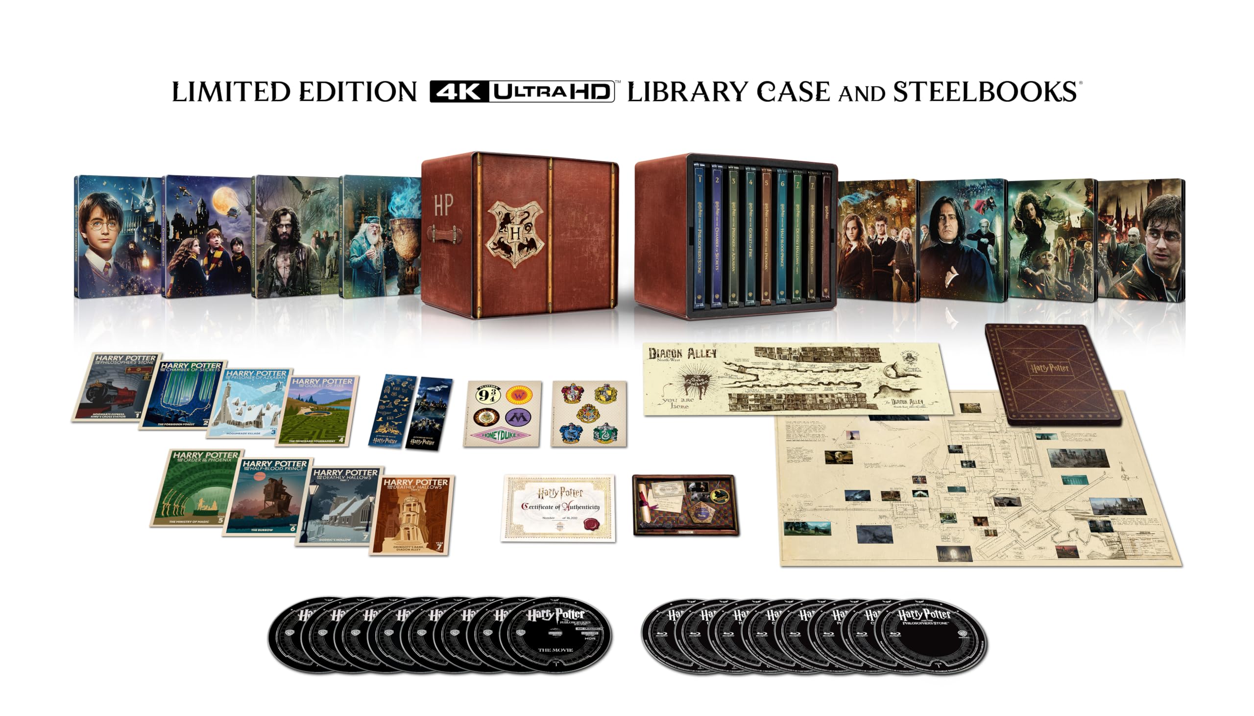 Harry Potter: The Complete Collection [4K UHD Blu-ray Steelbook] 1