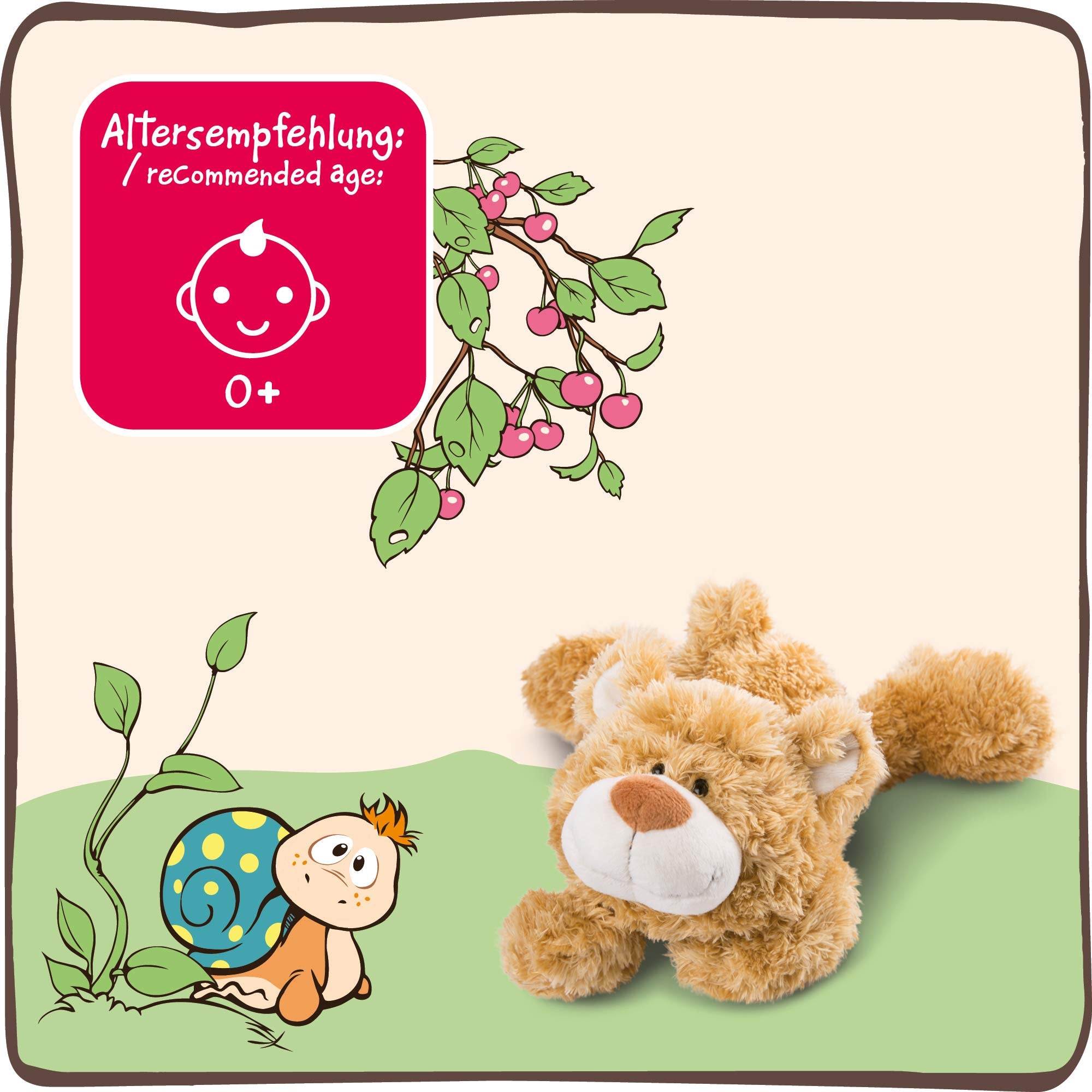 NICI Classic Bear 30cm - Soft Plush Stuffed Animal for Babies & Kids