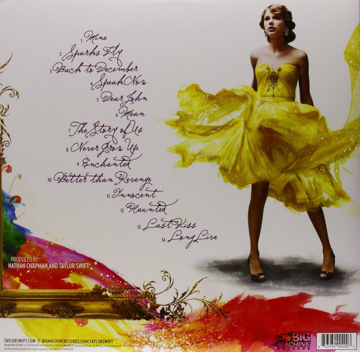 Taylor Swift - Speak Now [Audio CD] (‎843930004003)