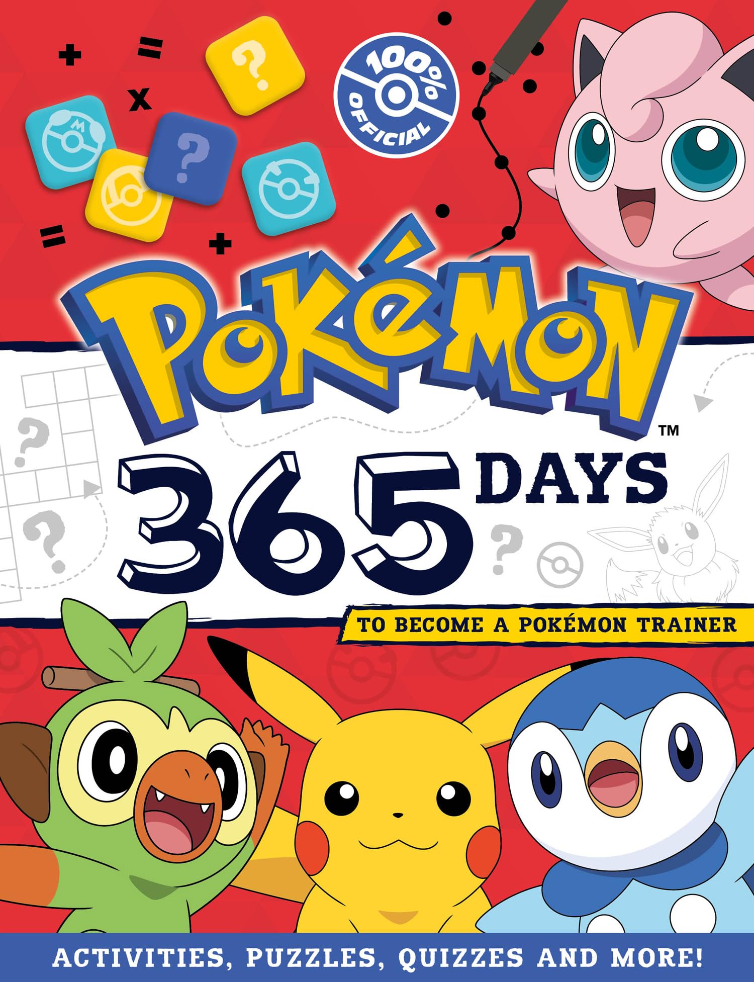 Pokémon: 365 Days to Become a Pokémon Trainer Activity Book | Paperback | 176 Pages 1