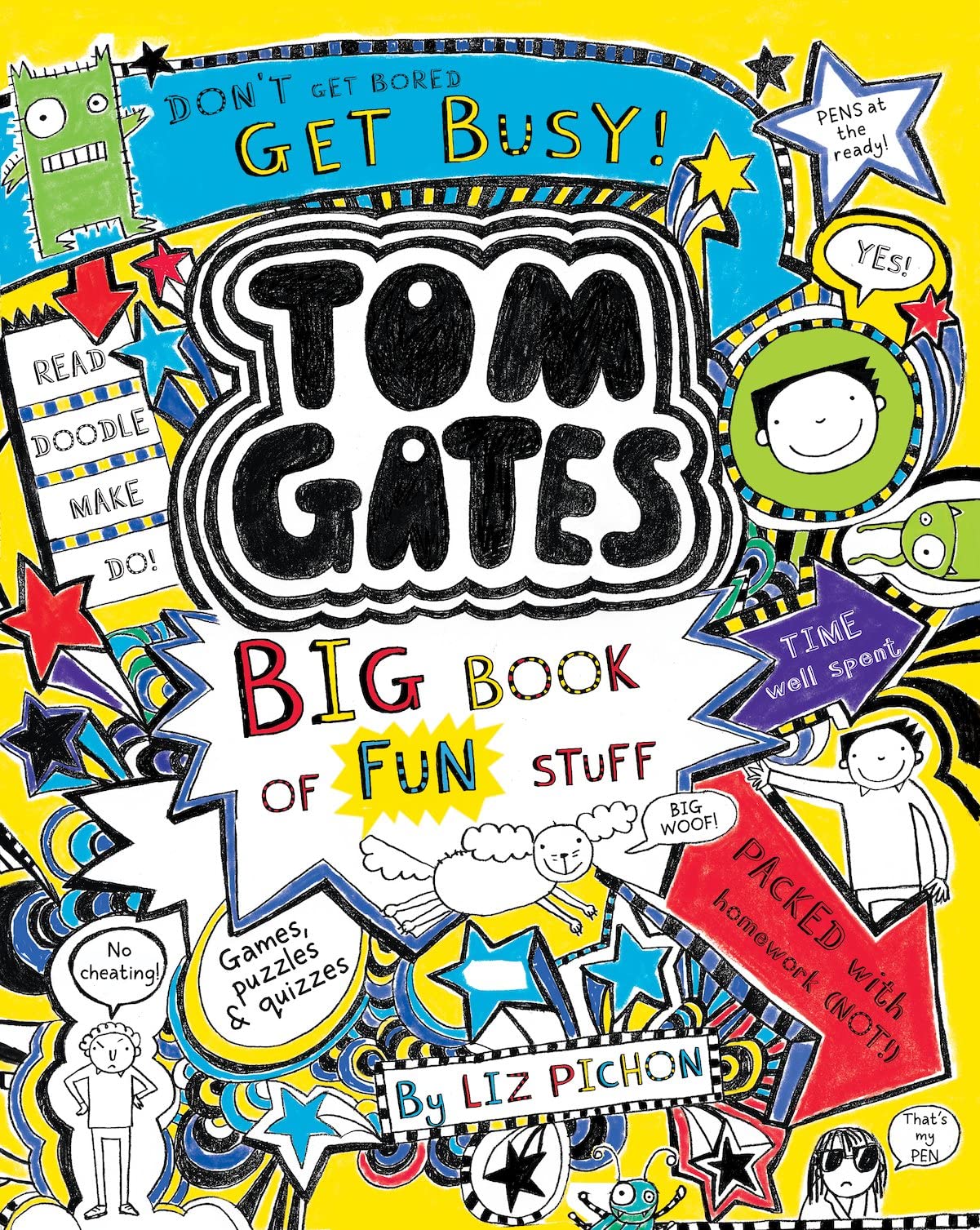 Tom Gates Big Book of Fun Stuff - Activity Book | 80 Pages | Ages 8-12 1