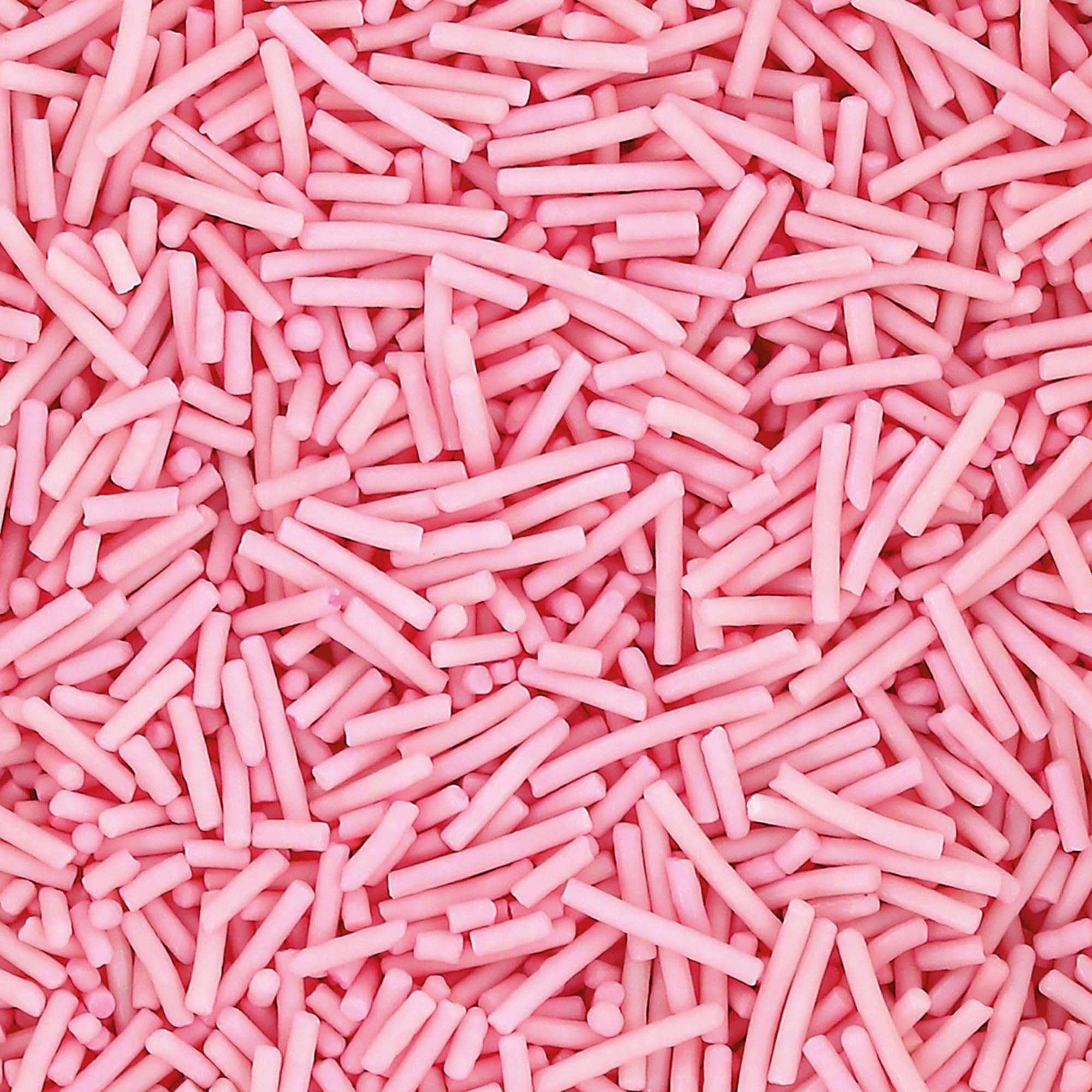Culpitt Select Pink Sugar Strands Sprinkles - 500g Resealable Pouch | Edible Cake Decoration 2
