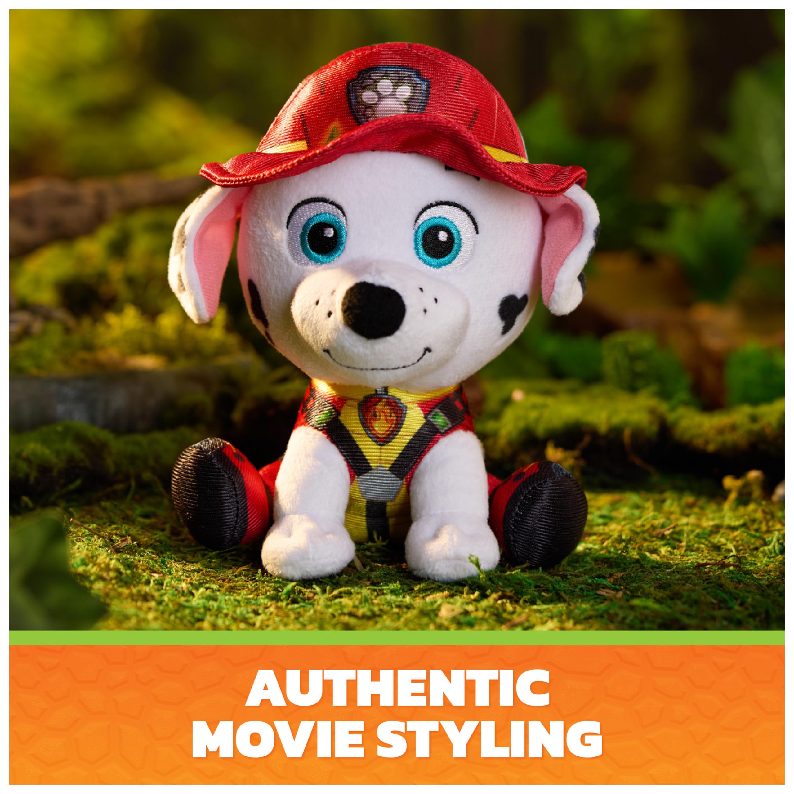 Paw Patrol Marshall "The Dino Movie" Stuffed Animal - 6" Polyester 2