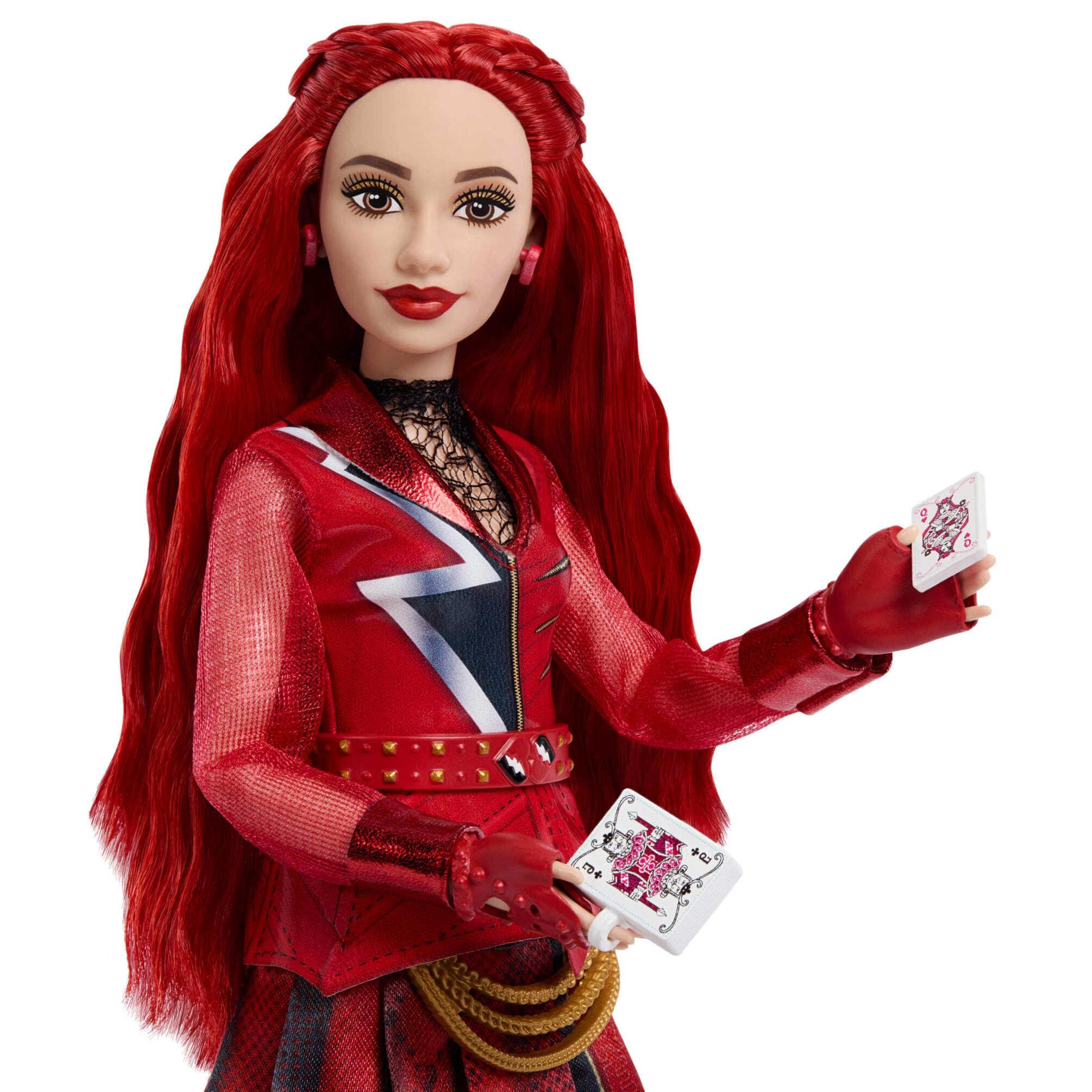 Mattel Disney Descendants: Wicked Wonderland Red Fashion Doll - Ages 4+ | 11 Posable Joints | Multicolor 3