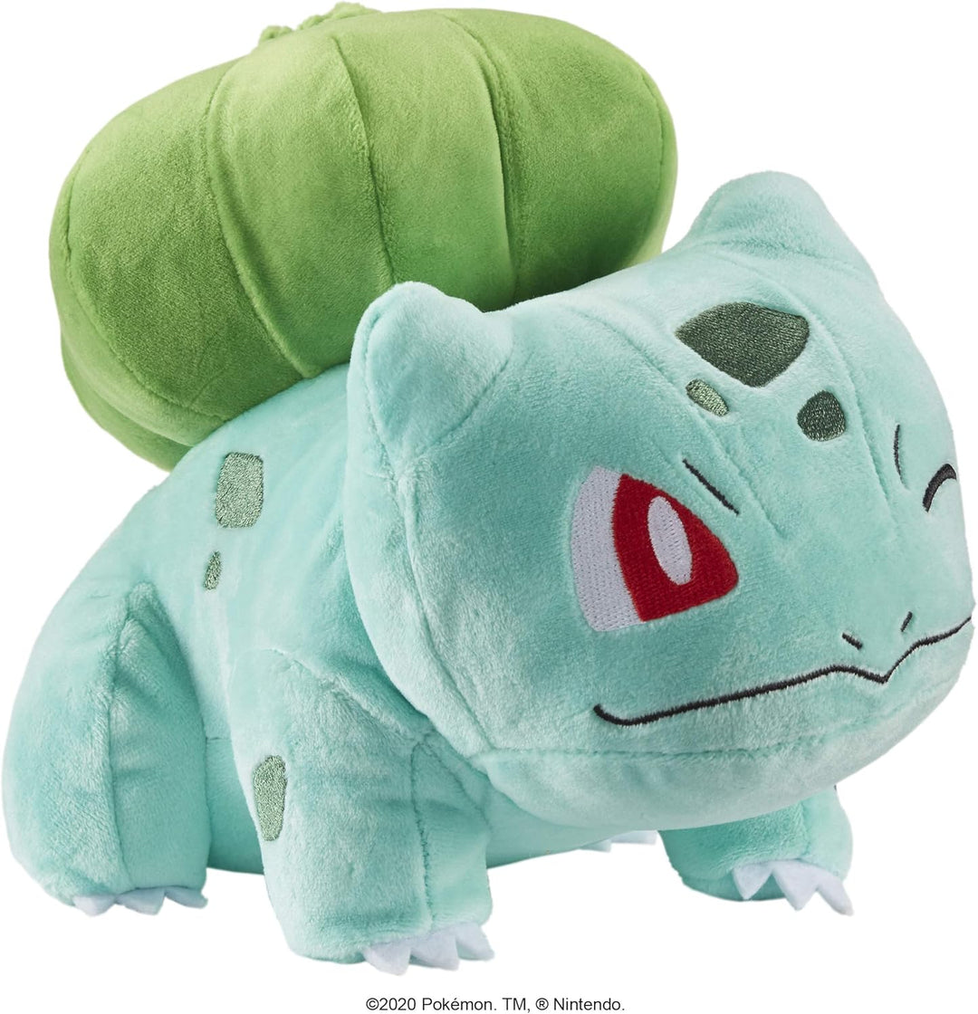 Pokemon Bulbasaur 8" Plush Toy - Authentic Starter Pokemon for Kids & Collectors