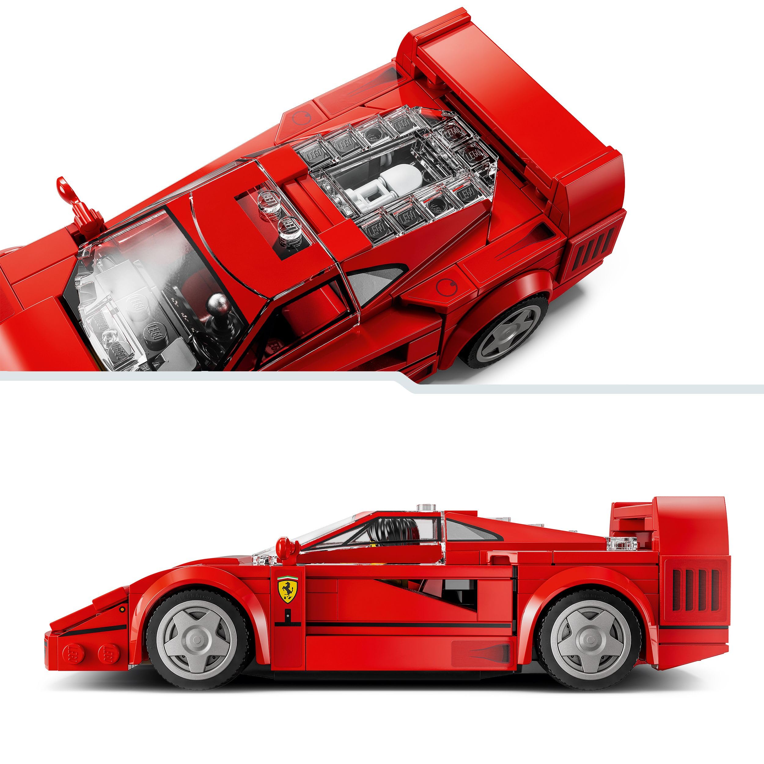 LEGO Speed Champions Ferrari F40 Supercar Building Set - Ages 9+ 4