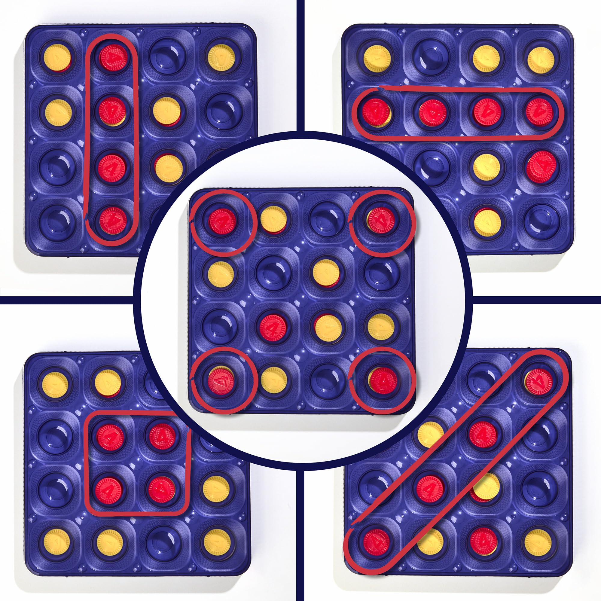 Hasbro Gaming Connect 4 Frenzy Game - Fast-Paced Bouncing Action | Ages 8+ | 2-6 Players 5