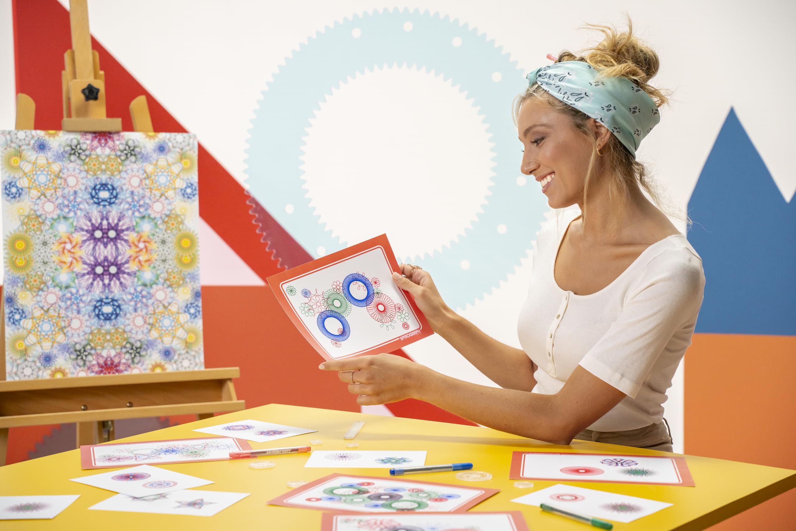 Spirograph Retro Tin - Collector's Edition Art Set | Ages 8+ | 14 Pieces 3