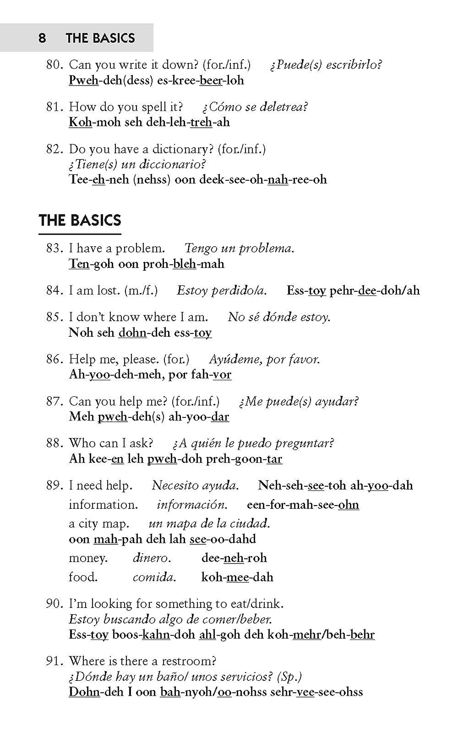 Dover Easy Spanish Phrase Book New Edition | Over 700 Phrases | Paperback 7