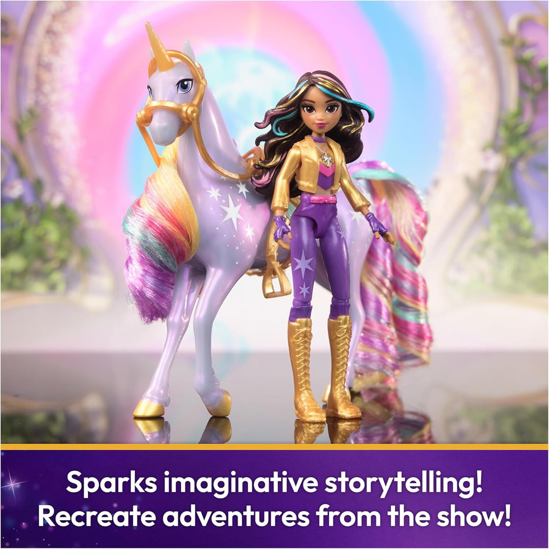 Unicorn Academy Sophia & Wildstar Set - Posable Doll and Unicorn Playset for Ages 4+