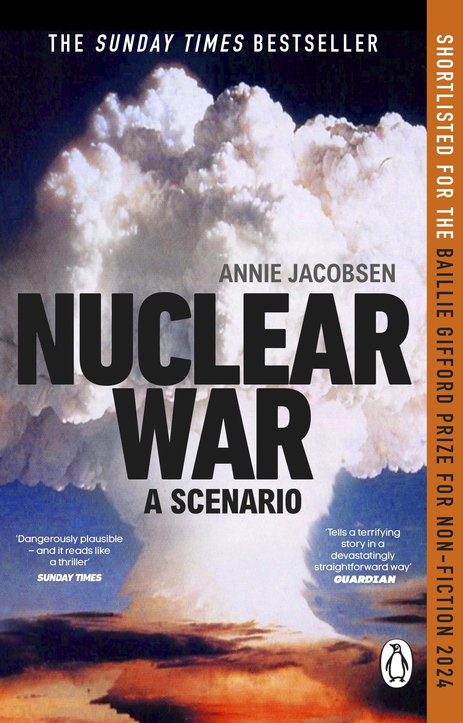 Jacobsen, Annie - Nuclear War: The Bestselling Non-Fiction Thriller | Paperback | English