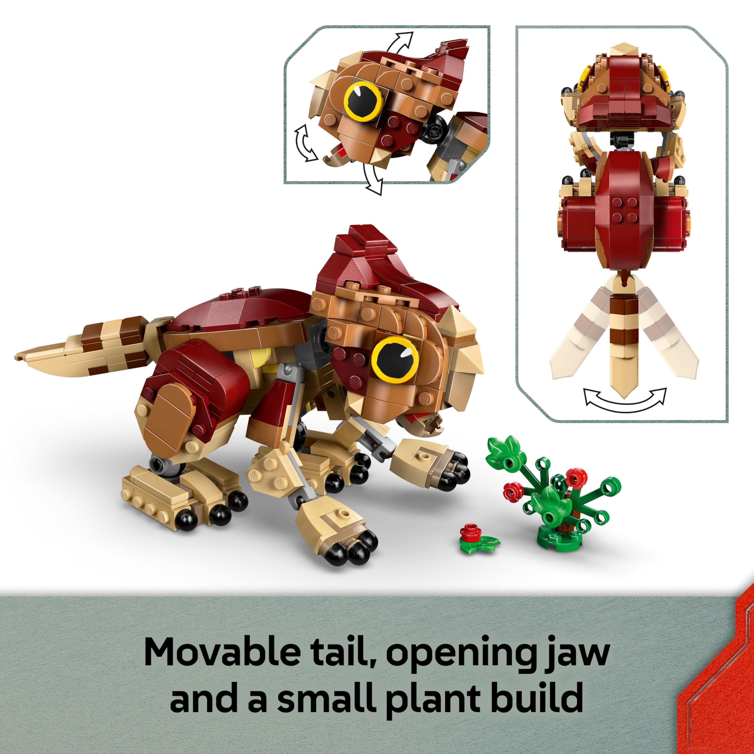 LEGO Jurassic World Baby Dinosaur Dolores: Aquilops 76970 Figure Building Set for Ages 7+ 6