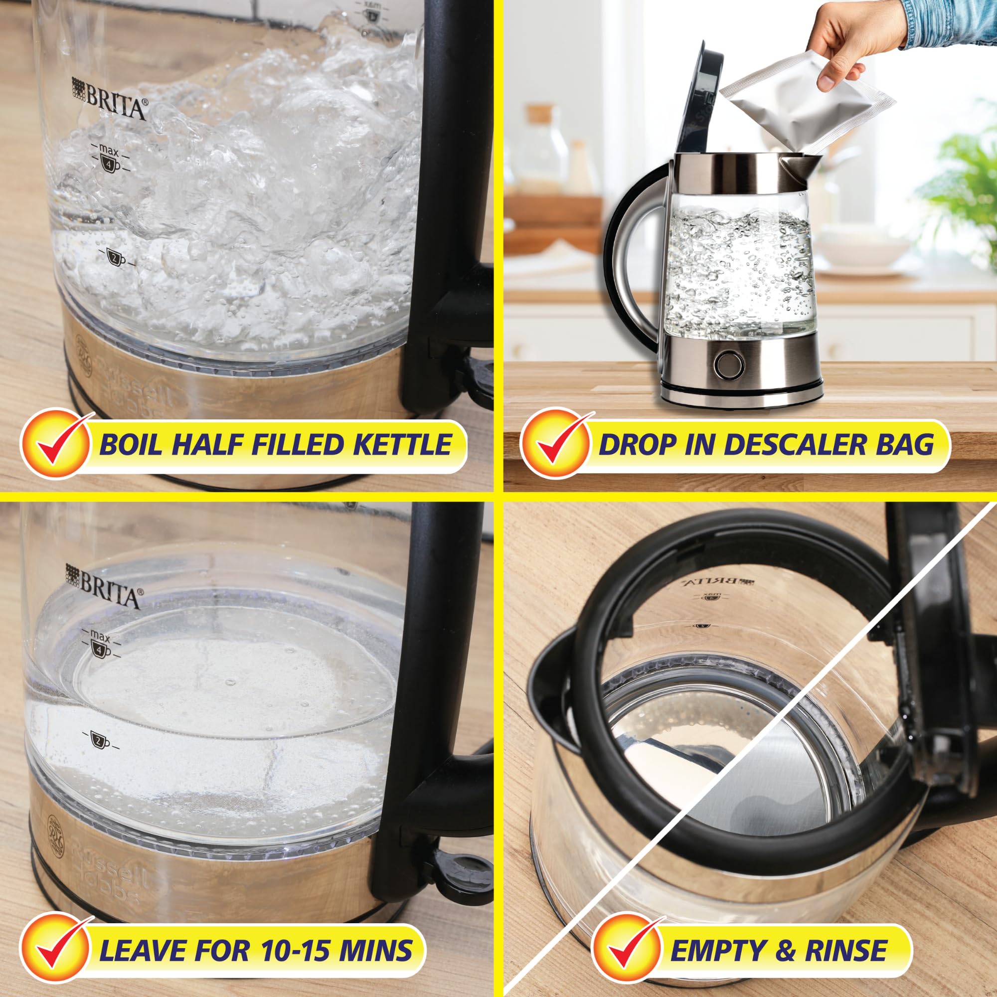 Elbow Grease Kettle Descaler - Up to 100% Limescale Removal | Ready to Use Sachet | 1 Count 3