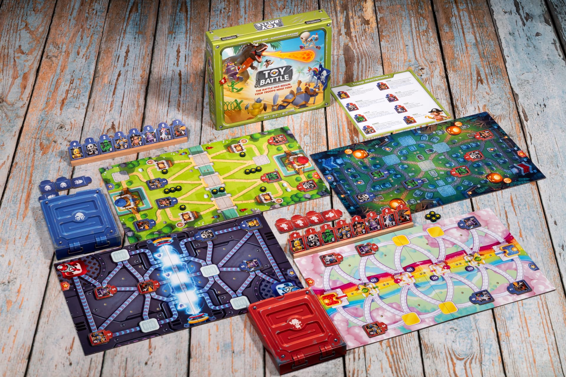 Asmodee Toy Battle Board Game | 2 Players | 15 Min Playtime | Ages 8+ 2