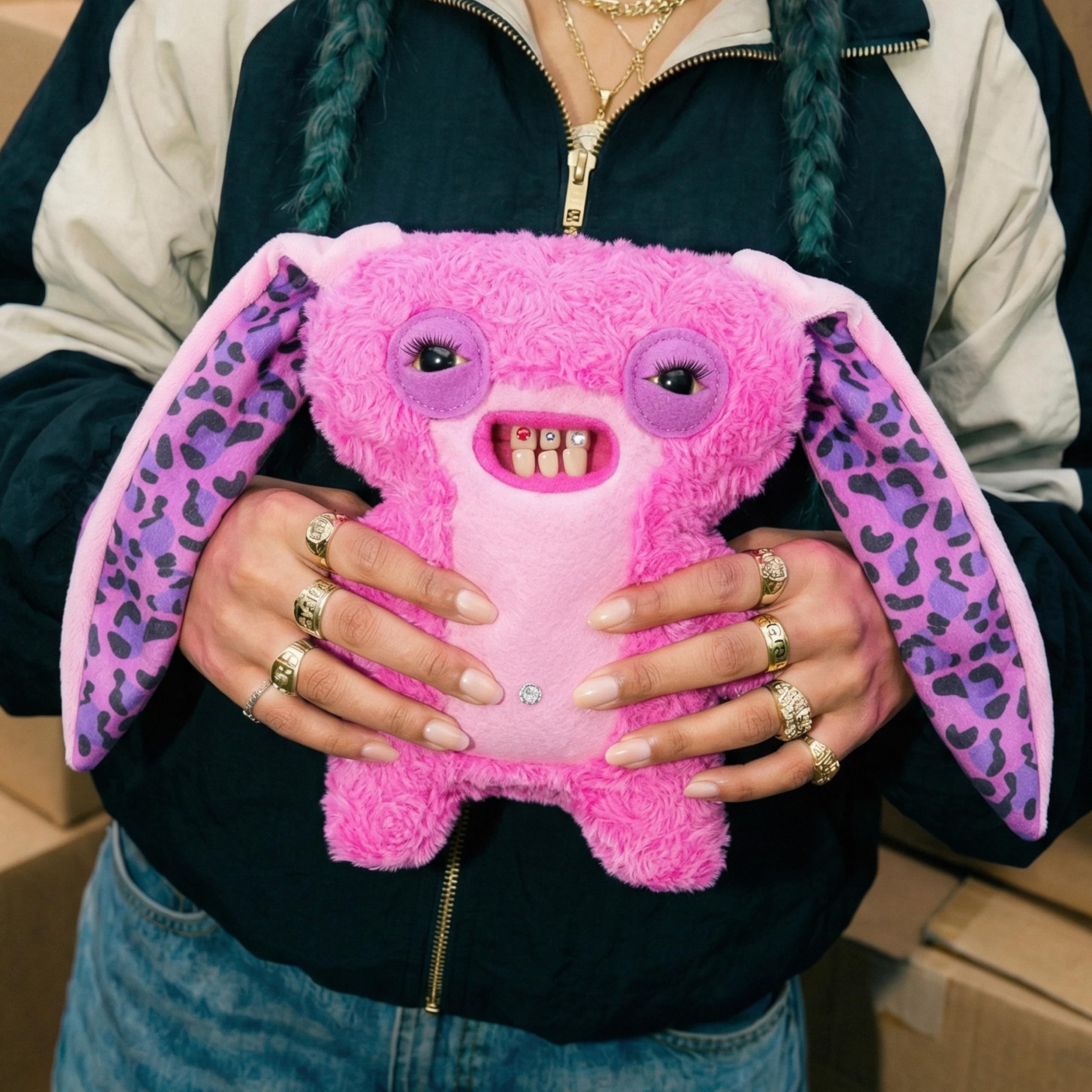 Fuggler Lord Long Ears Soft Doll - 9 Inch Plush | Collectible Toy | Unisex Children 8