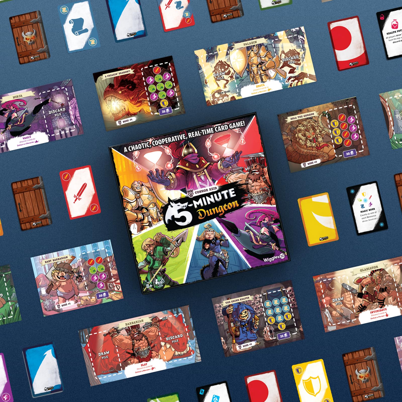 Asmodee 5 Minute Dungeon Card Game for 2-5 Players, Ages 8+ 8