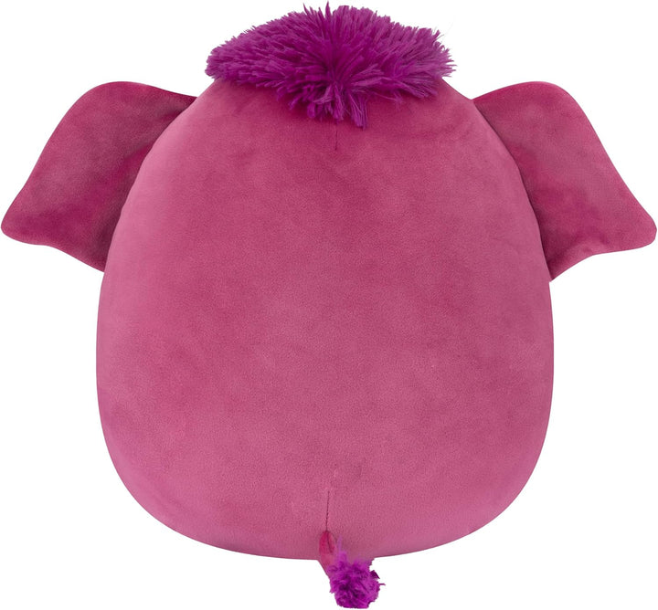 Squishmallows 12" Magdalena the Magenta Woolly Mammoth Plush Toy - Ultra-Soft Collectible Stuffed Animal