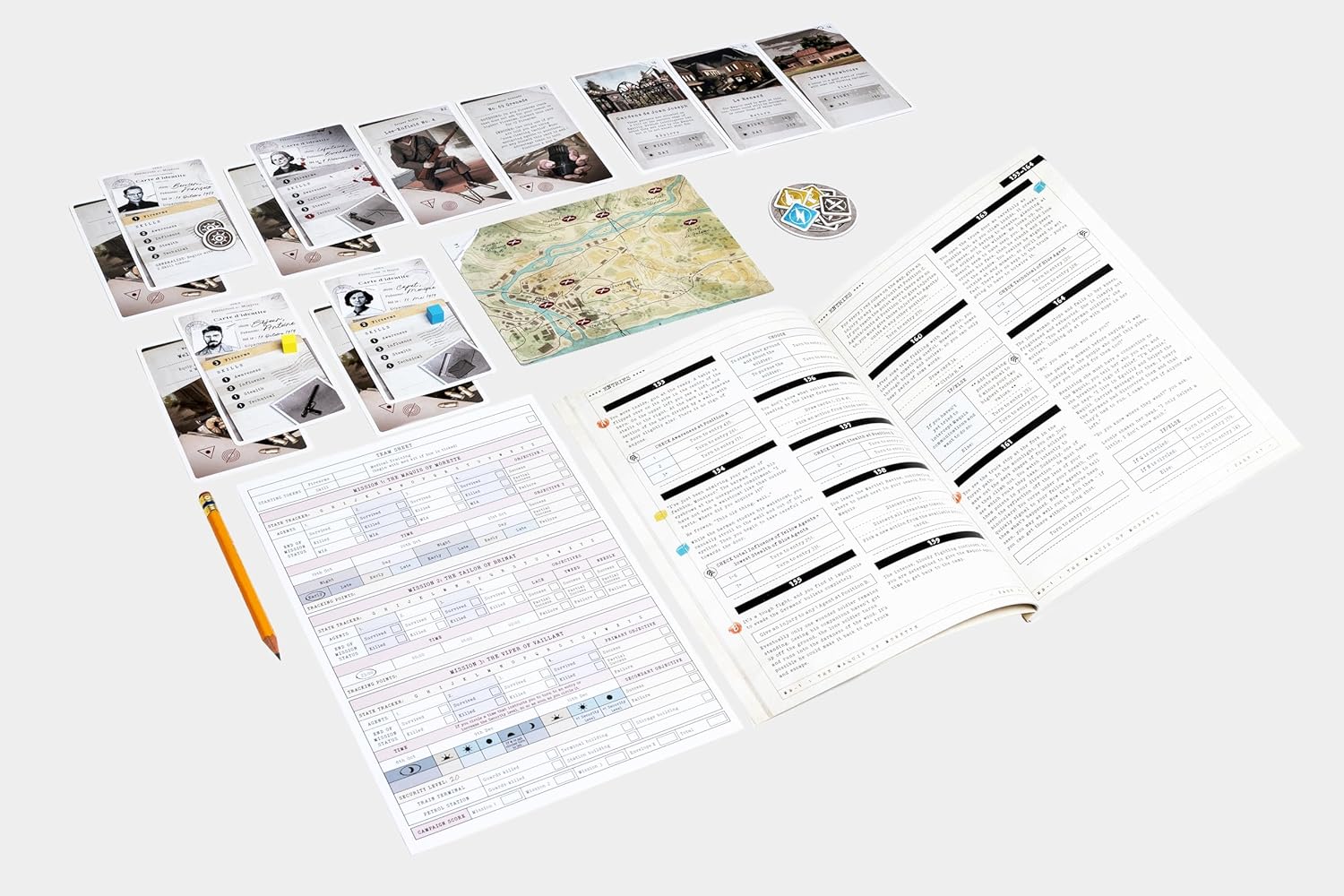 Osprey Games War Story: Occupied France Board Game 4