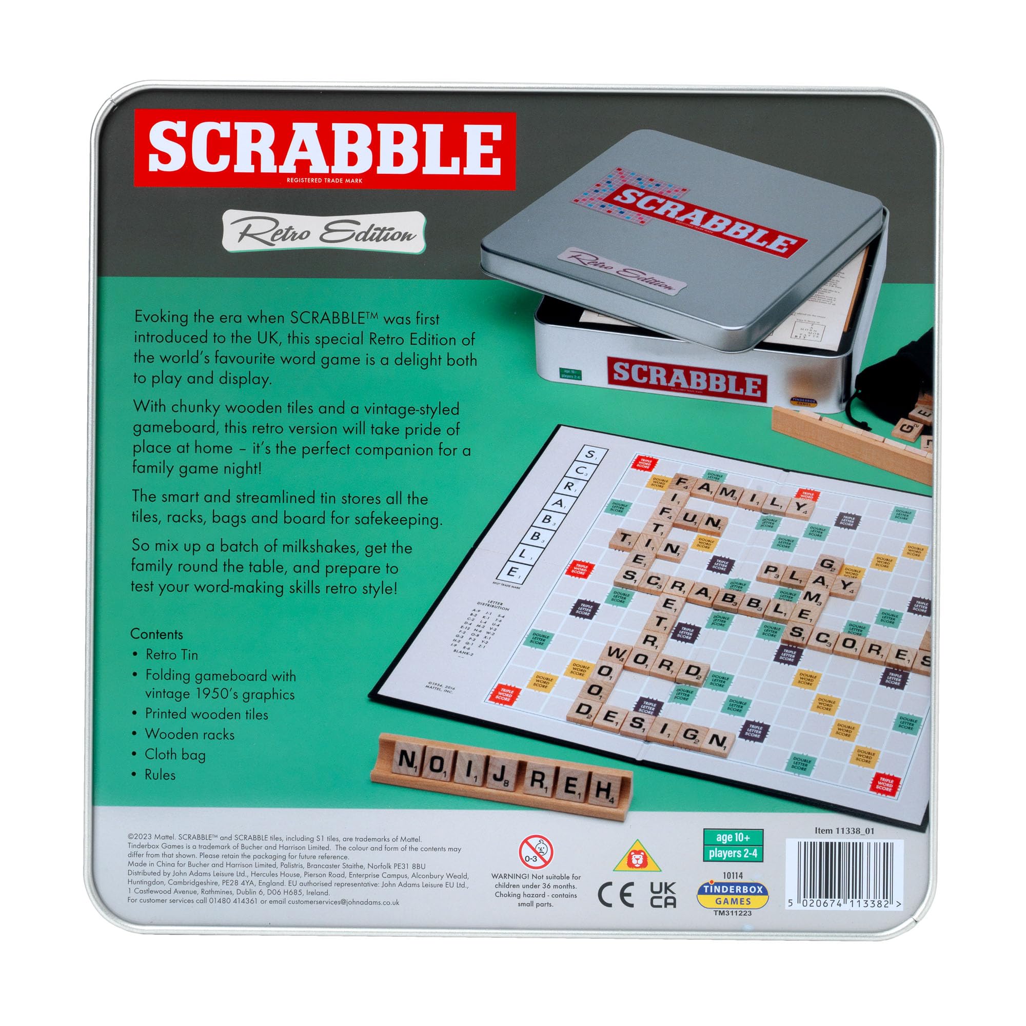 Scrabble Retro Edition Tin 5