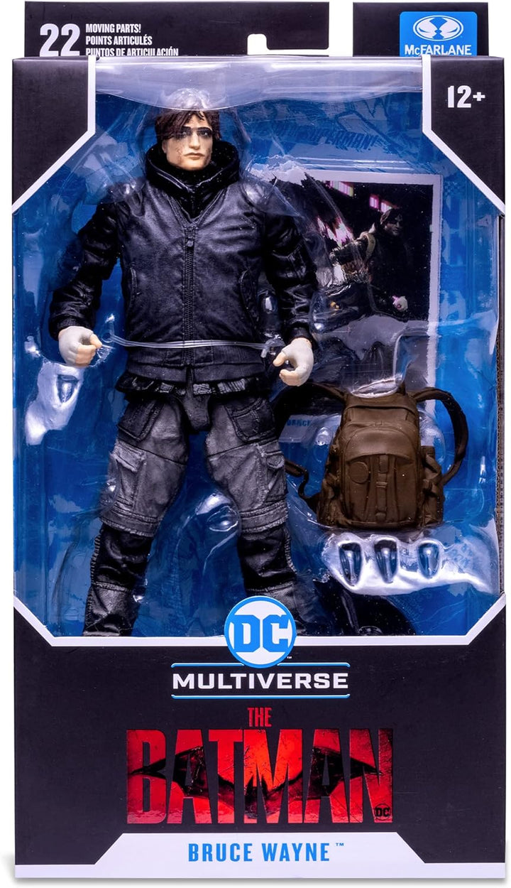 McFarlane DC Multiverse The Batman Movie - Bruce Wayne (Drifter Unmasked) 7-Inch Action Figure (15104)