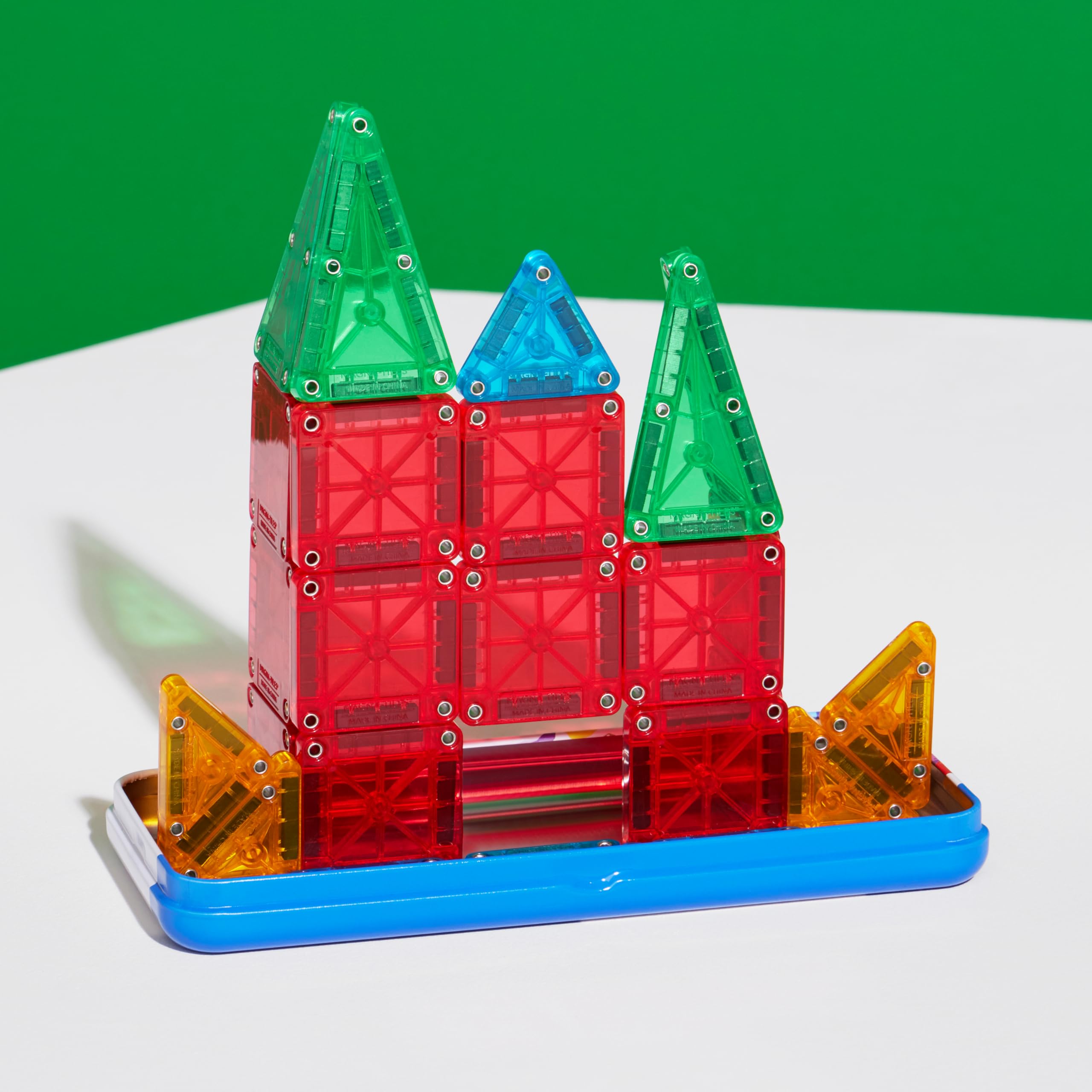 Magna-Tiles microMAGS 26-Piece Travel Magnetic Construction Set | Ages 3+ | Multi-coloured 5