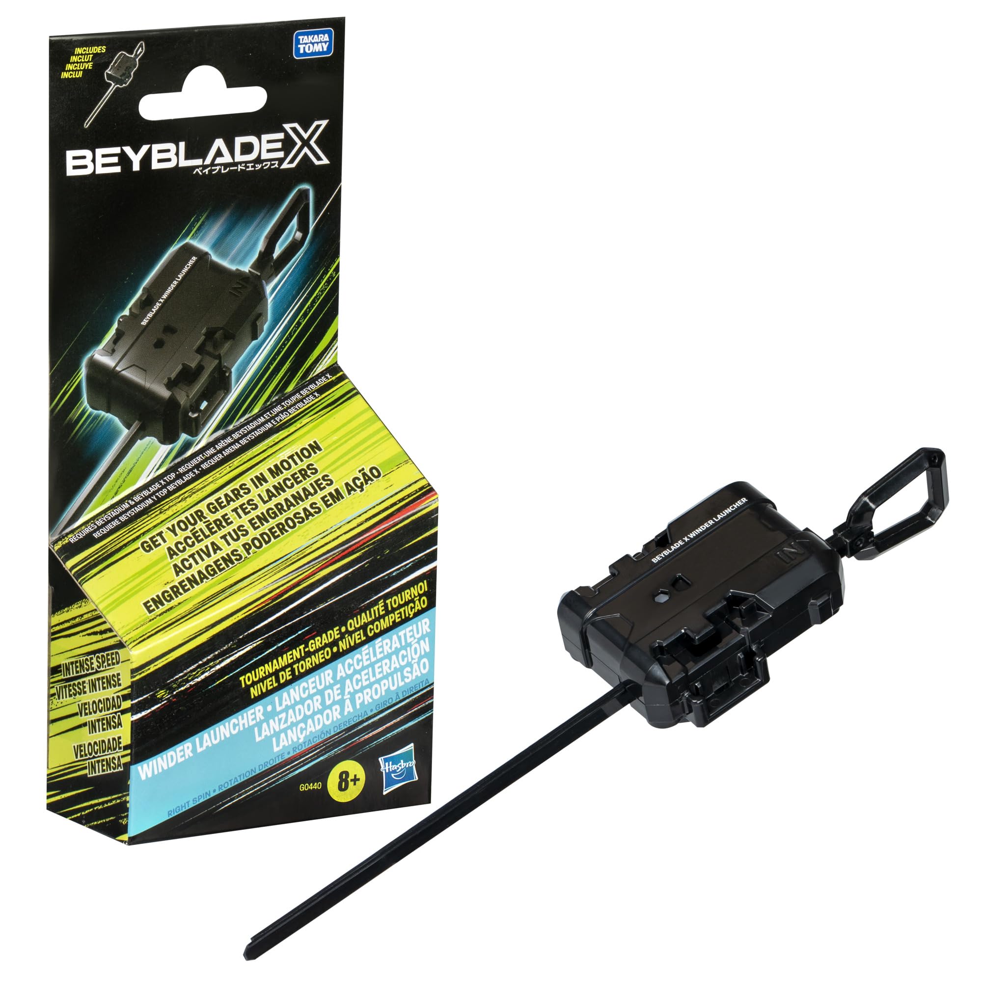Beyblade X Winder Launcher - Tournament Grade, Right-Spin, Ages 8+ 1