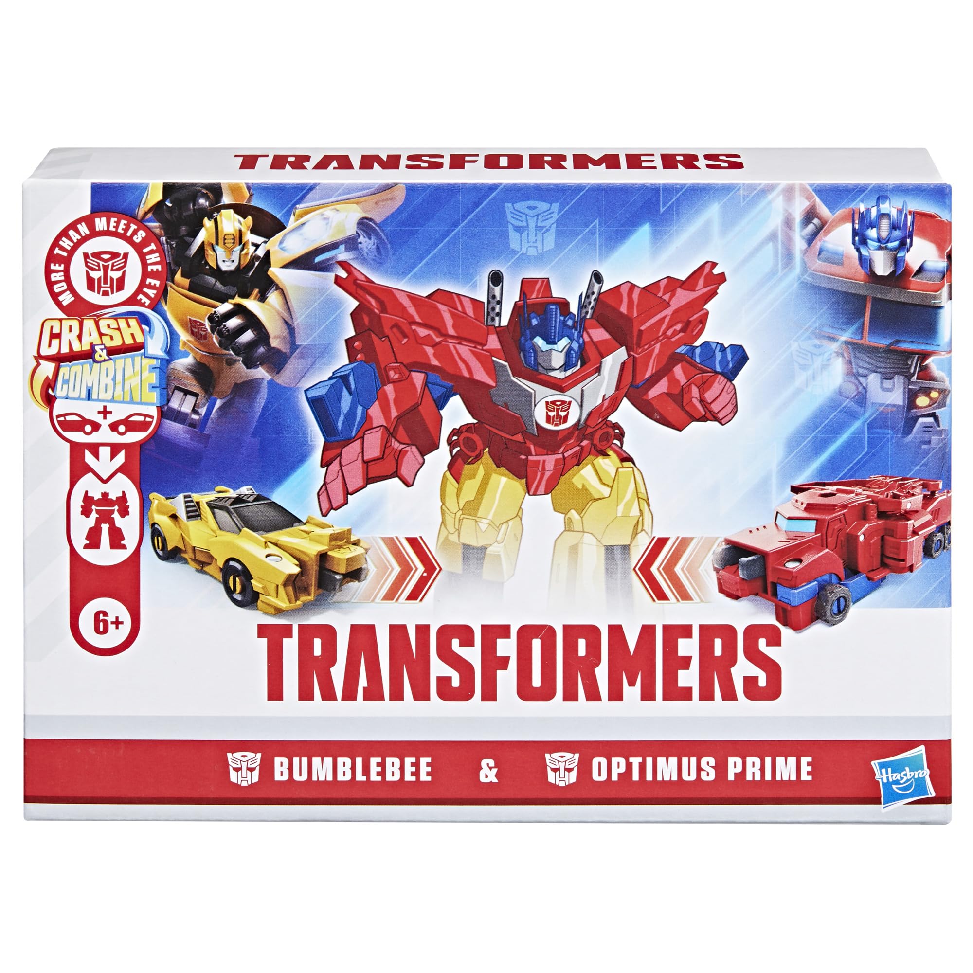 Transformers Crash and Combine Heroes 2PK Action Figures | 5.063 inches | Ages 6+