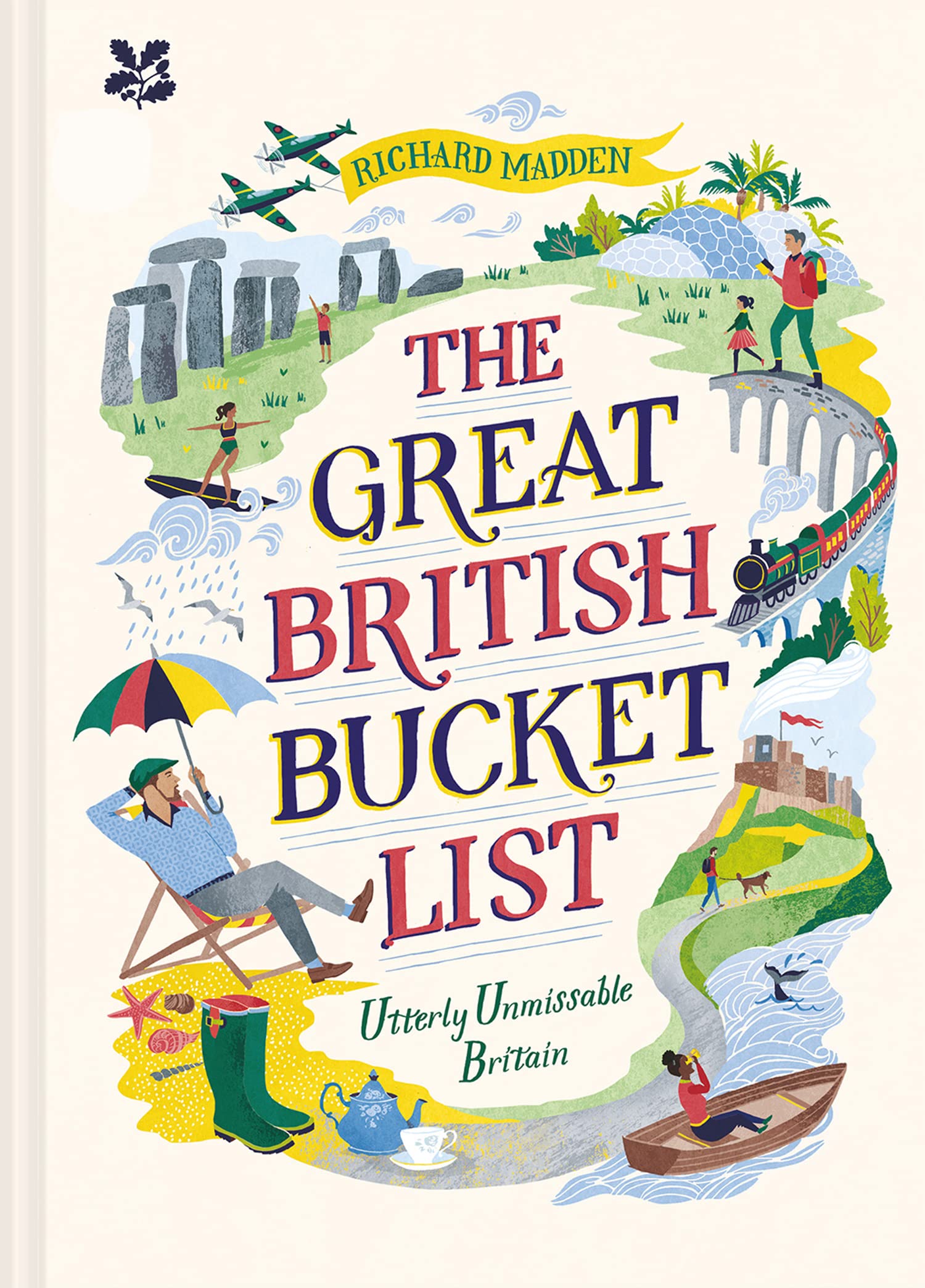 National Trust Books The Great British Bucket List - 60 Achievable UK Adventures | Hardcover | 208 Pages 1
