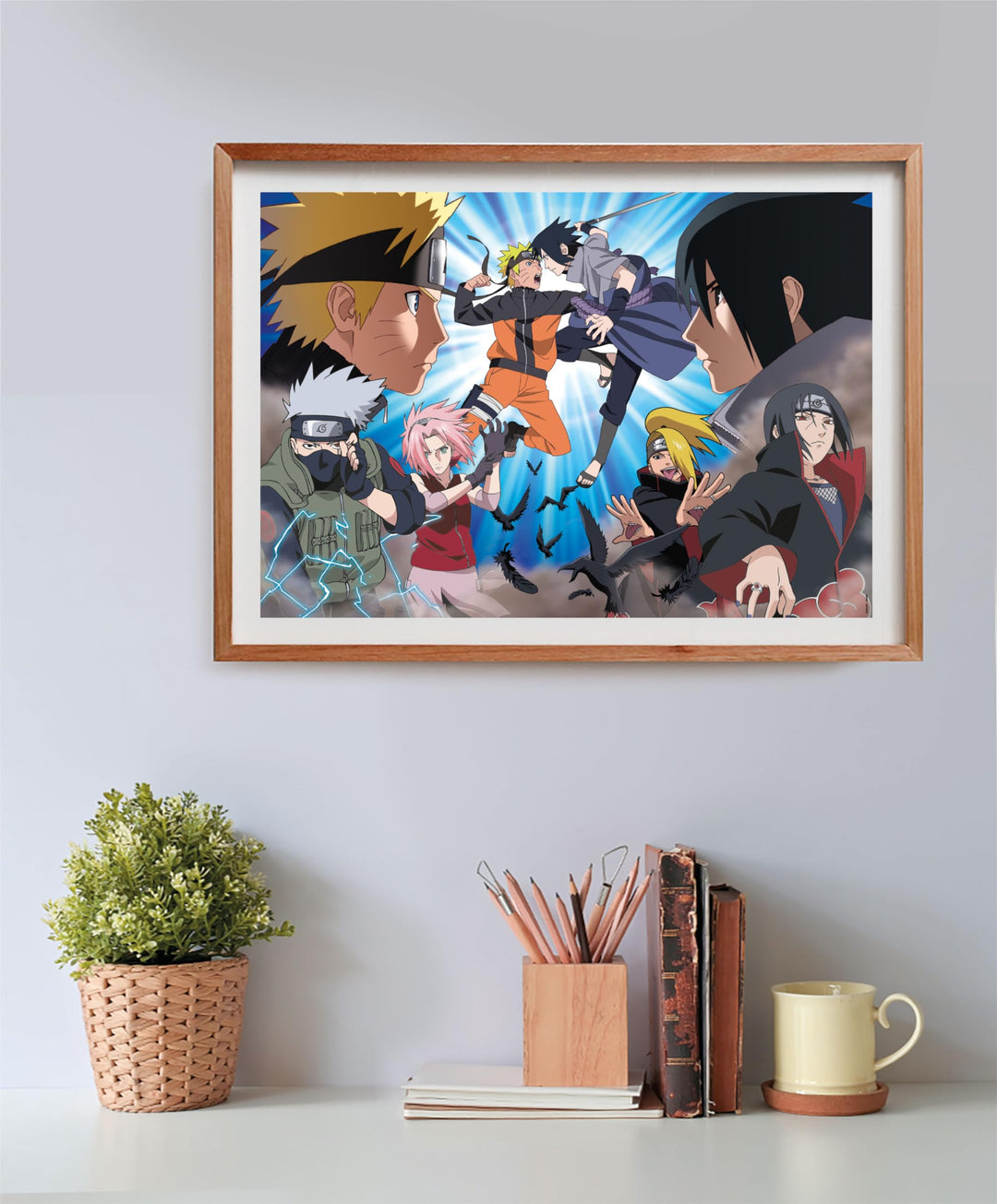 Clementoni Puzzle Collection Naruto Shippuden - Naruto Cube 500-Piece Jigsaw Puzzle (35517)