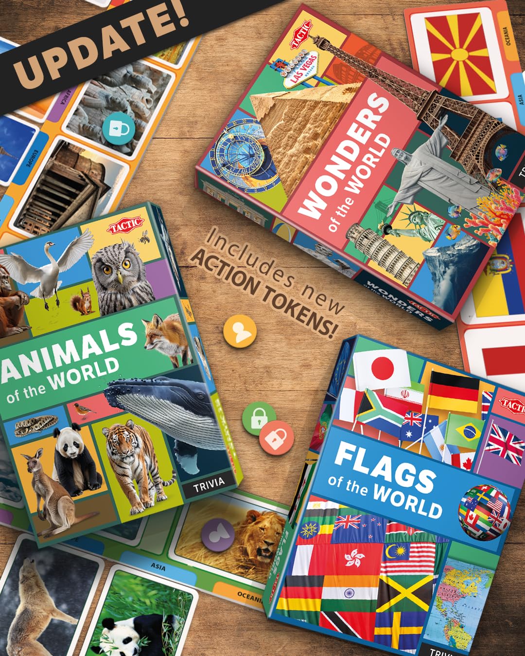 Tactic Flags of the World Card Game 9