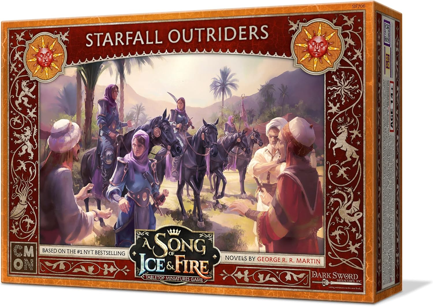 Fantasy Flight Games A Song of Ice and Fire Starfall Outriders Miniatures Expansion 3