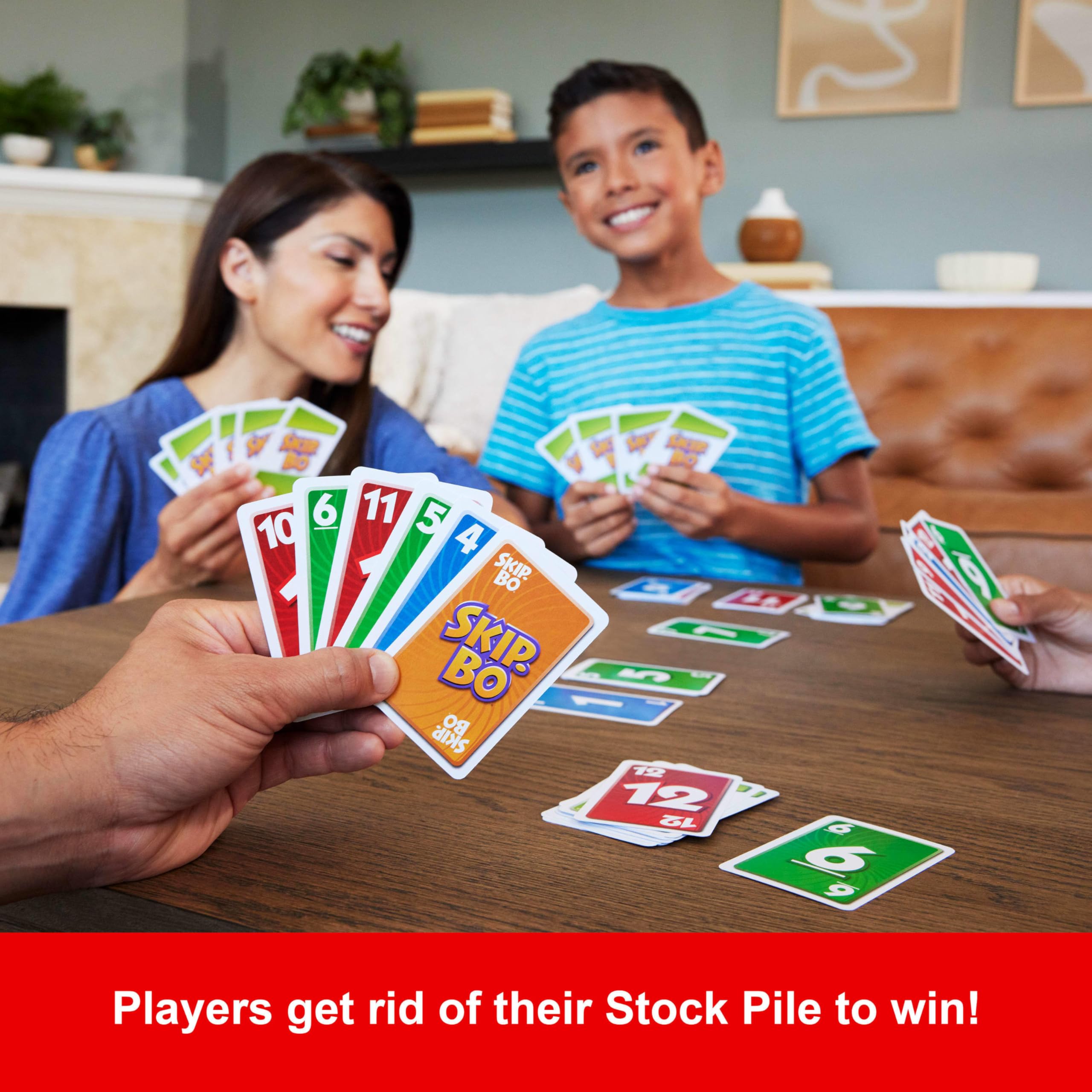 Skip-Bo Card Game - Sequencing Card Game for Kids | 162 Cards 5