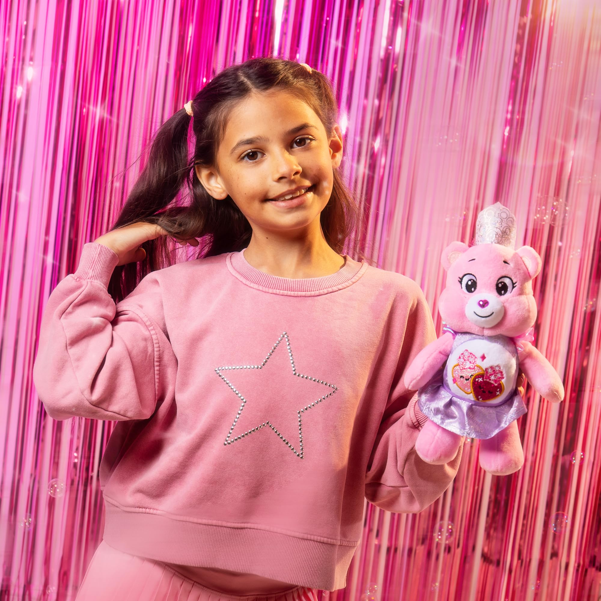 Care Bears x Wicked Love-a-Lot Bear as Glinda 22cm Plush - 4 Years and Up 12